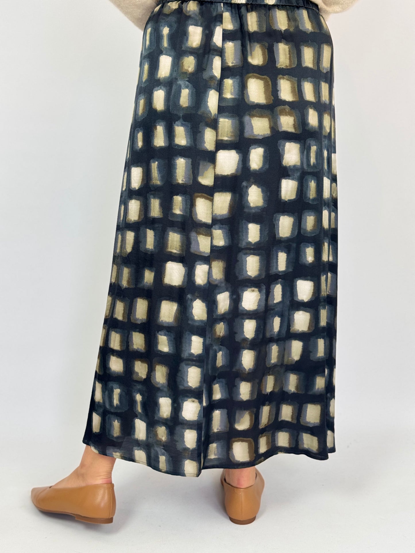 Diega Jabo Skirt Grey/Ecru