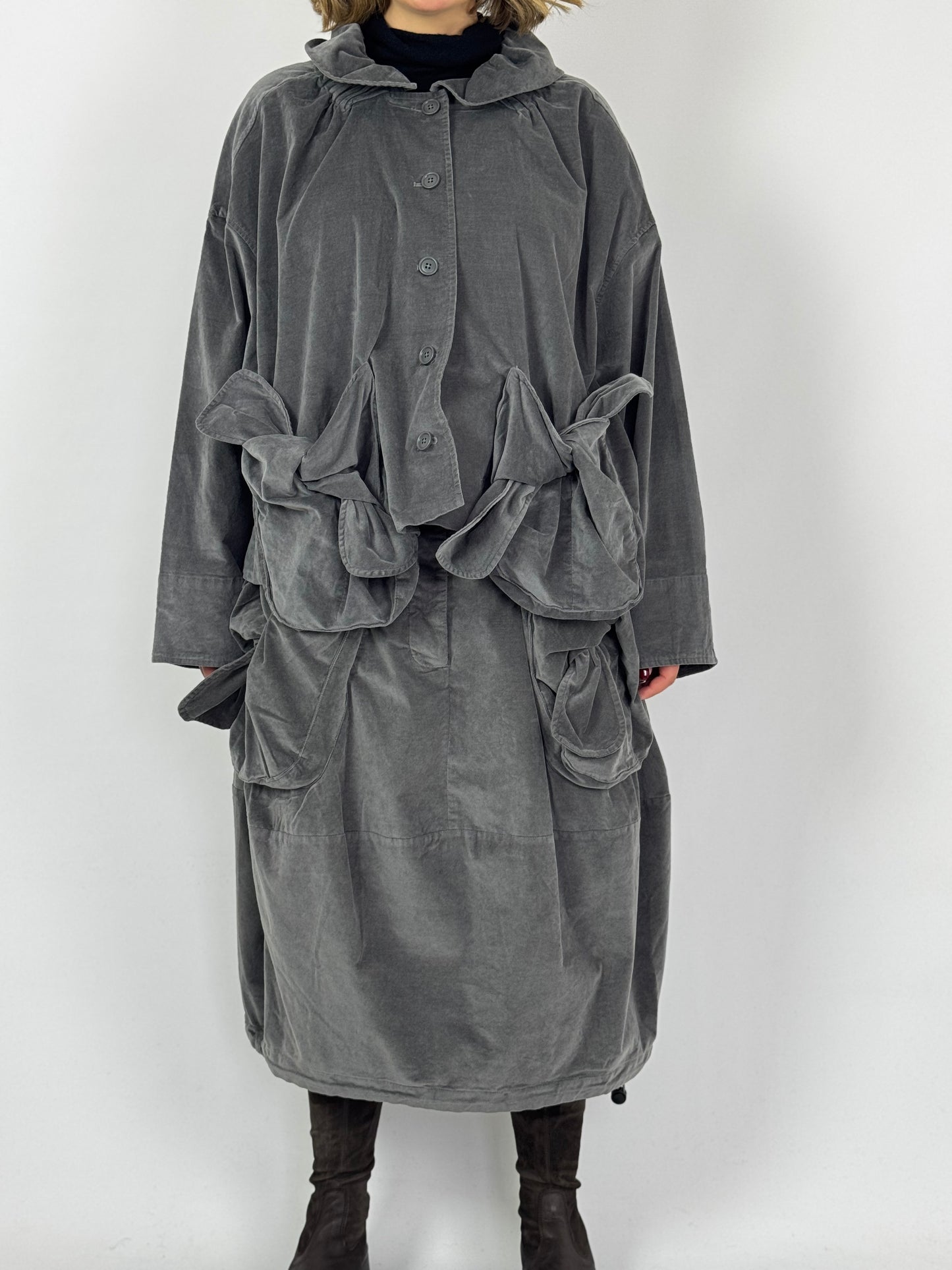 Rundholz Black Label 0306 Skirt Dark Grey