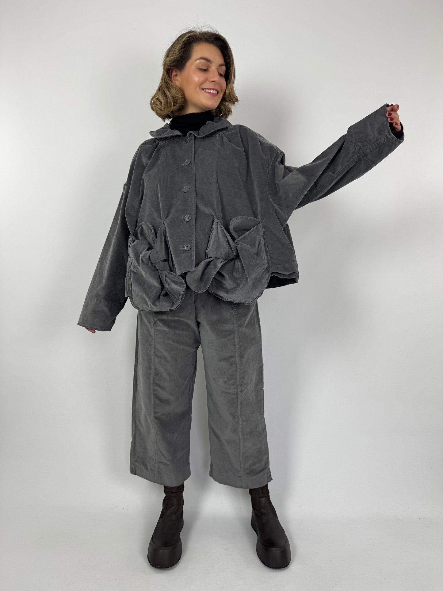 Rundholz Black Label 3231101 Jacket Dark Grey