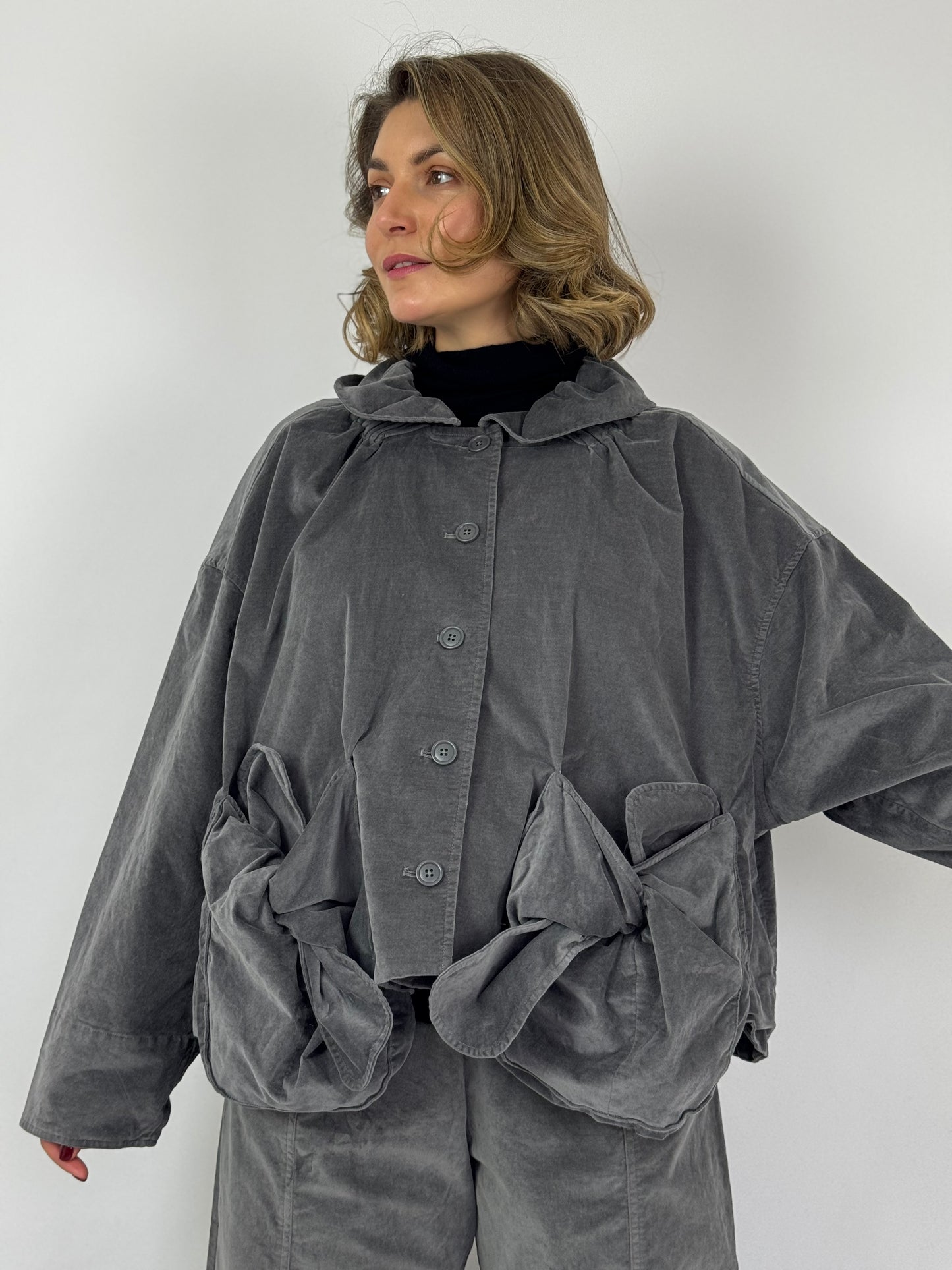 Rundholz Black Label 3231101 Jacket Dark Grey