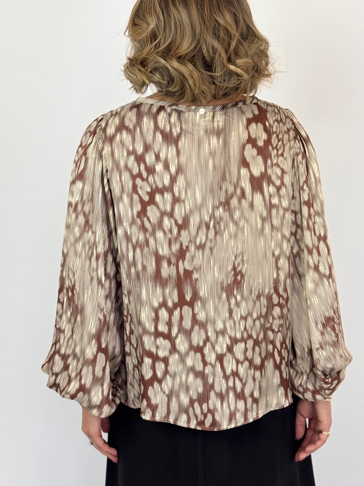 Diega Tylea Blouse Ecru Brique