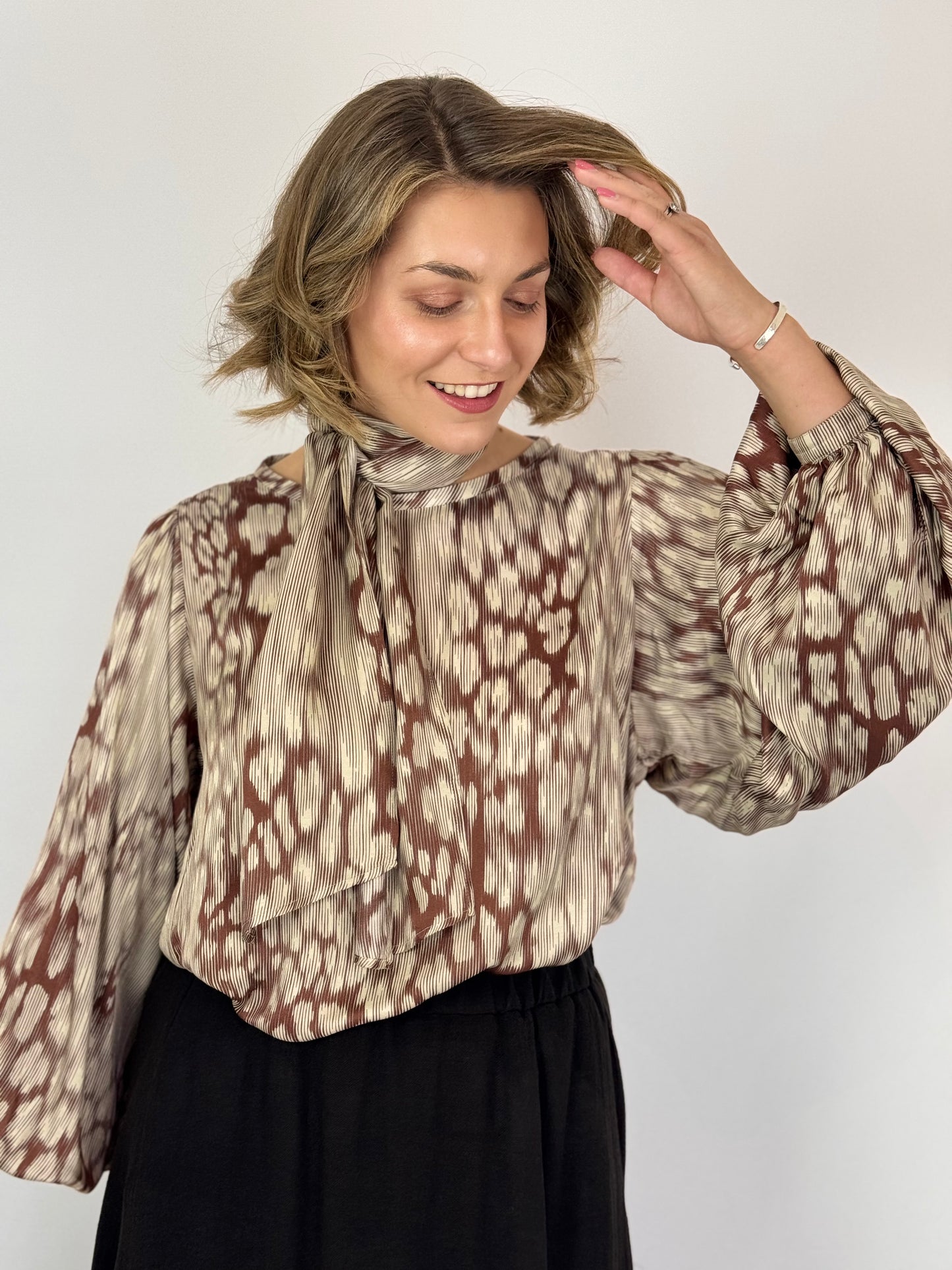Diega Tylea Blouse Ecru Brique