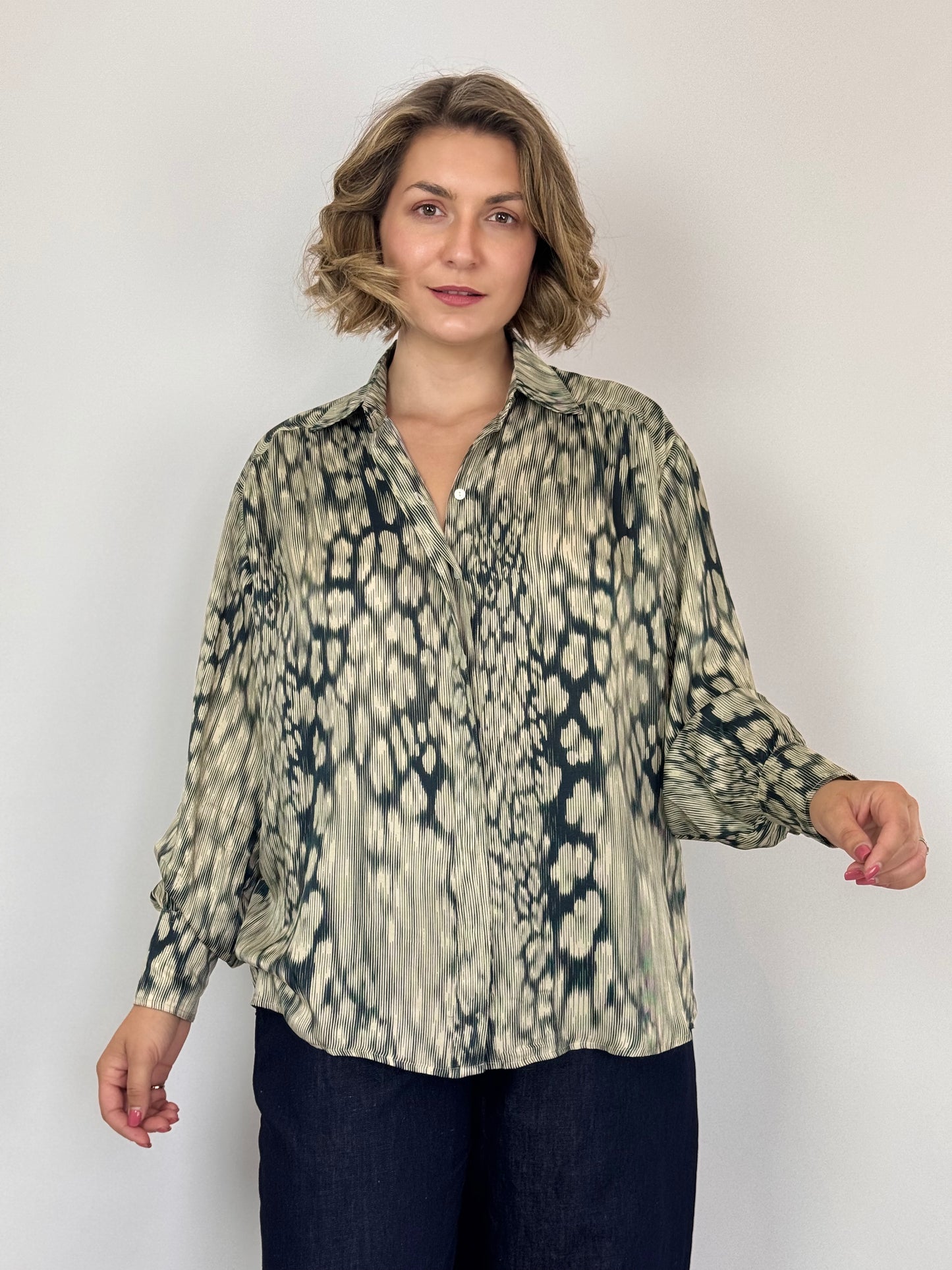 Diega Carina Blouse Ecru Marine
