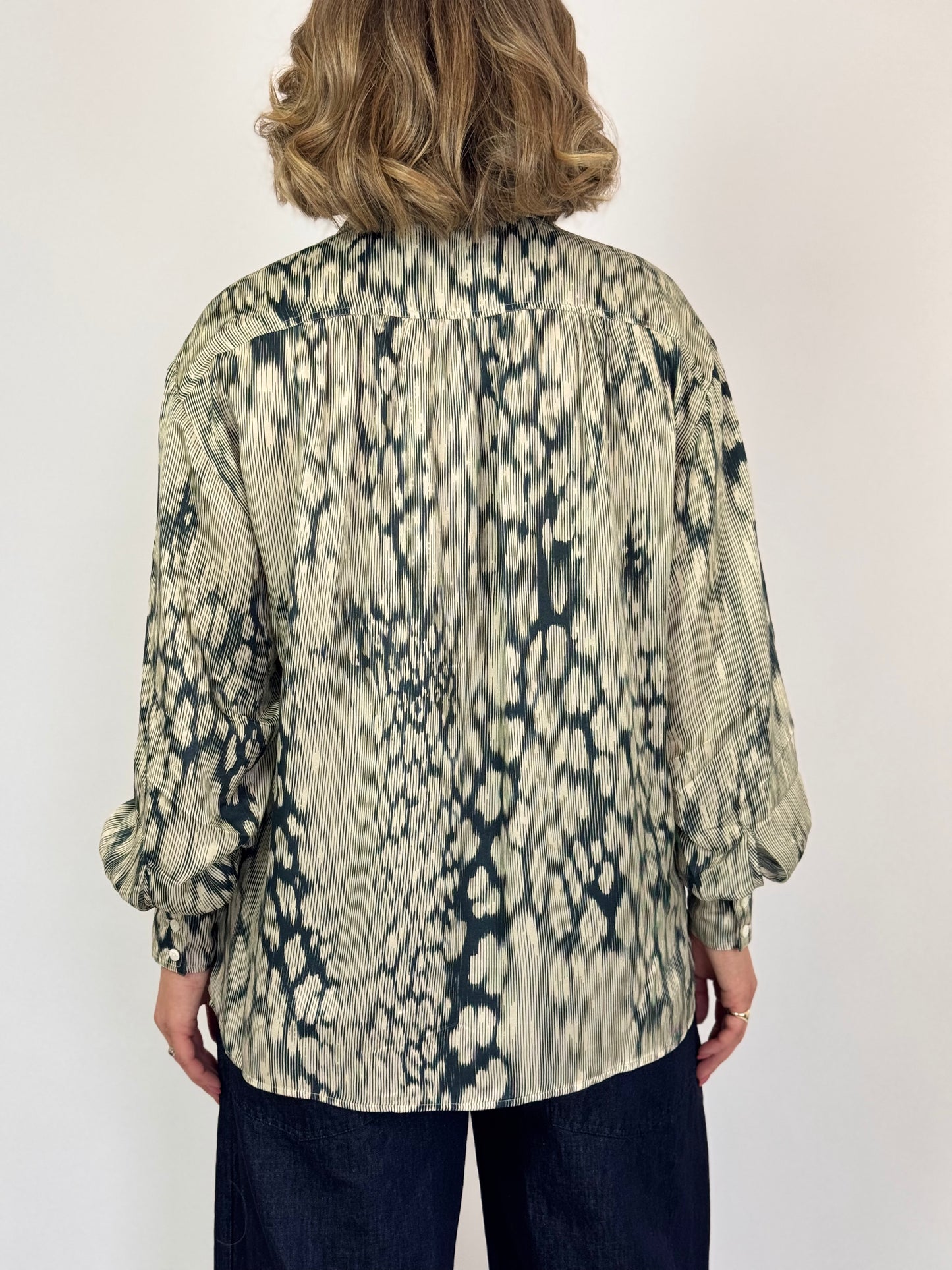 Diega Carina Blouse Ecru Marine