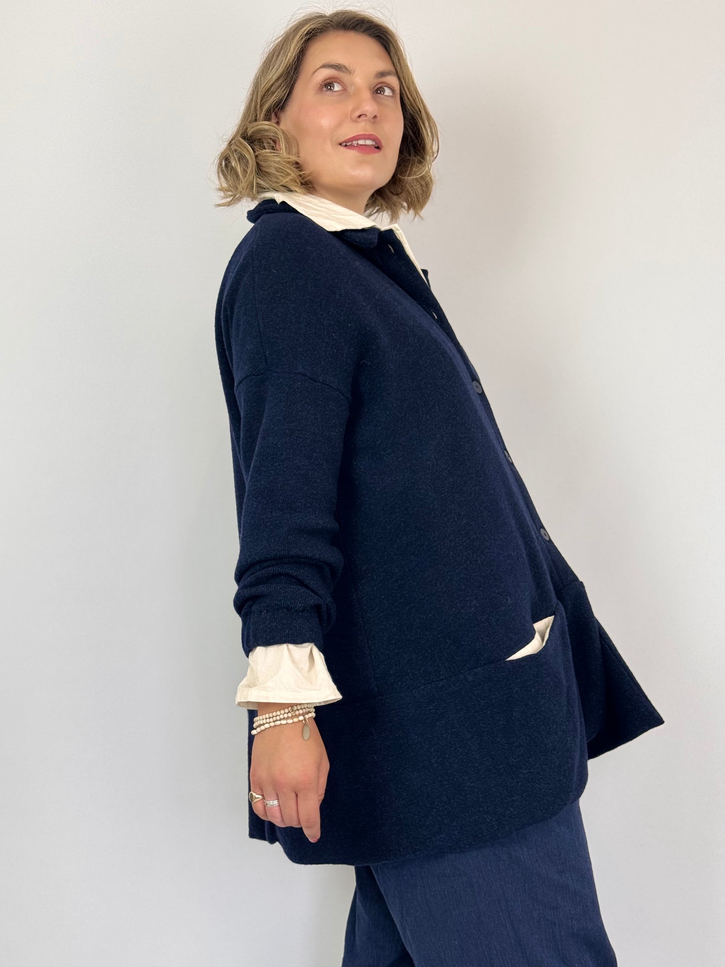 Barbara Lang NIE XXVI Jacket Navy
