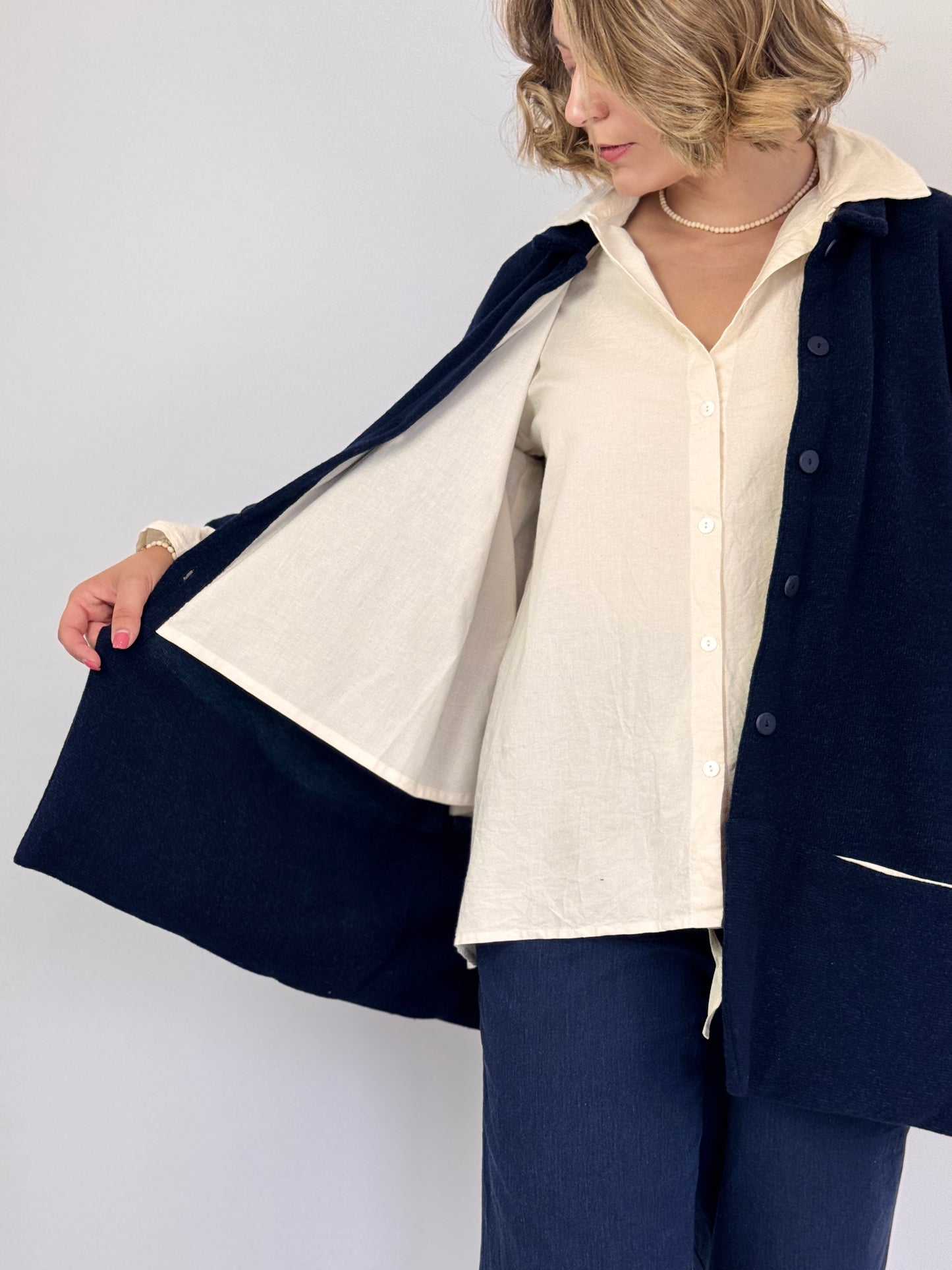 Barbara Lang NIE XXVI Jacket Navy