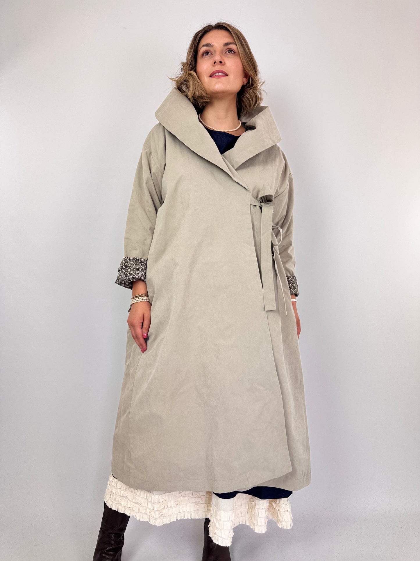 Barbara Lang OLMO XXXII Coat Beige
