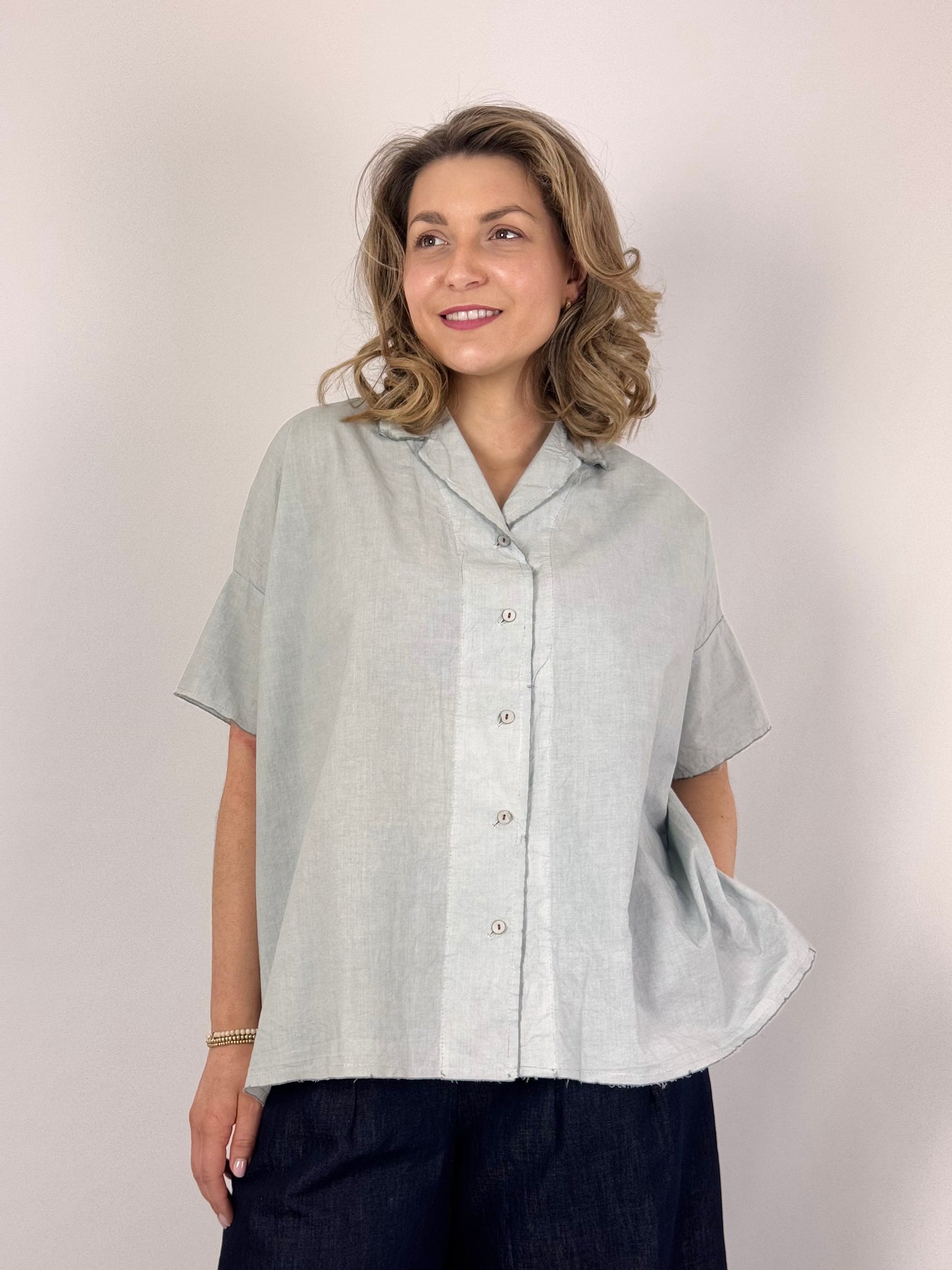 Hannoh Wessel Serenity Shirt Old Platin
