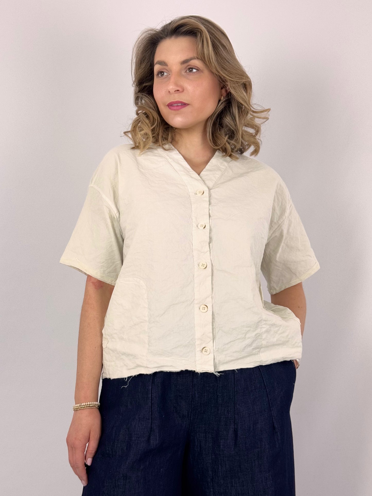 Aequamente 103 Blouse Chalk