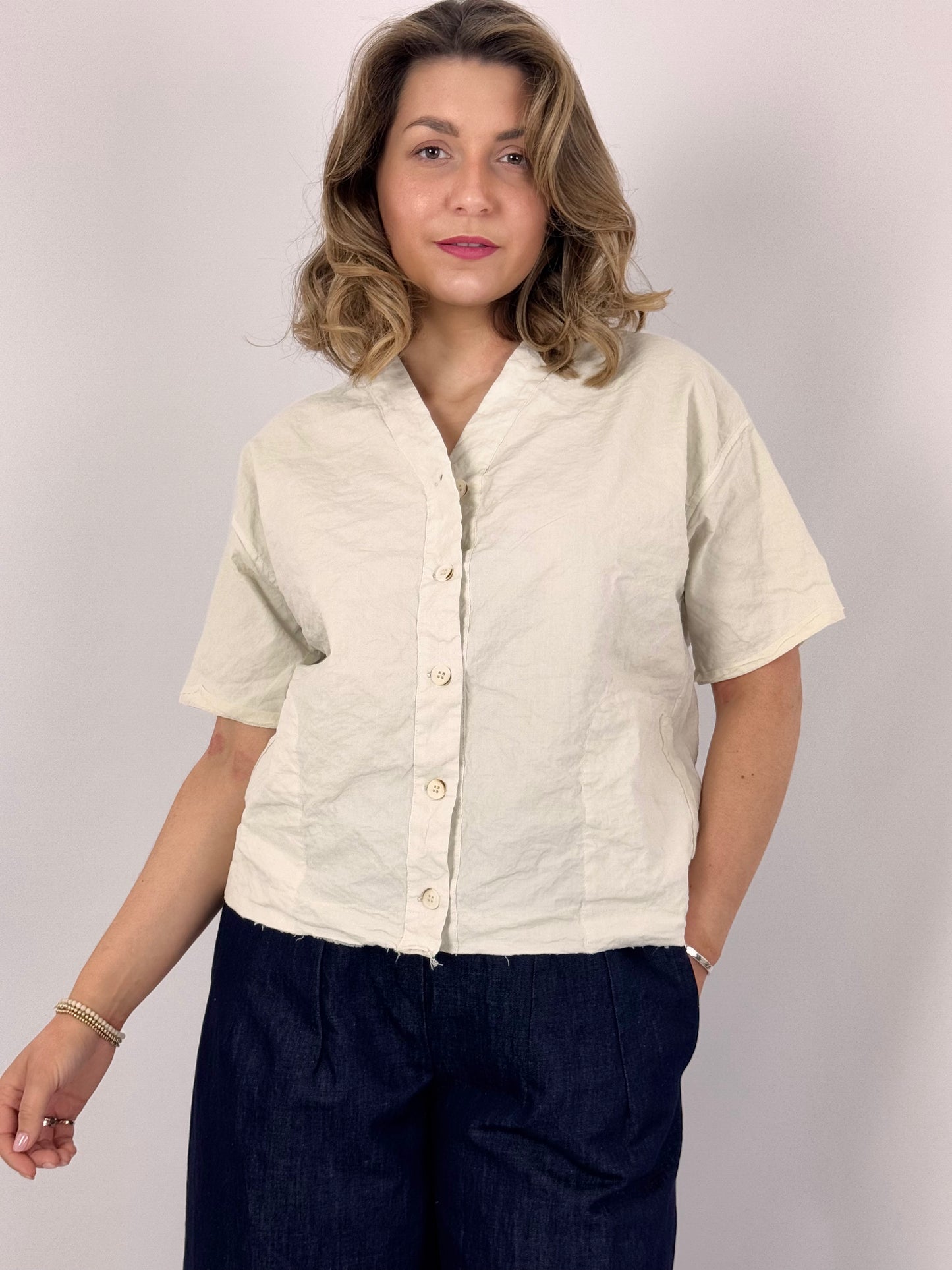 Aequamente 103 Blouse Chalk