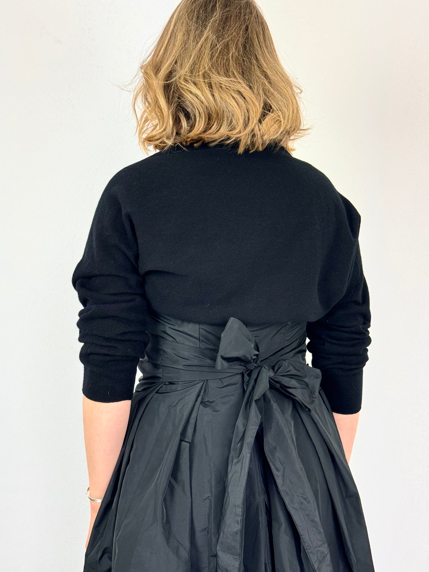 Officinae Open Cardigan Black