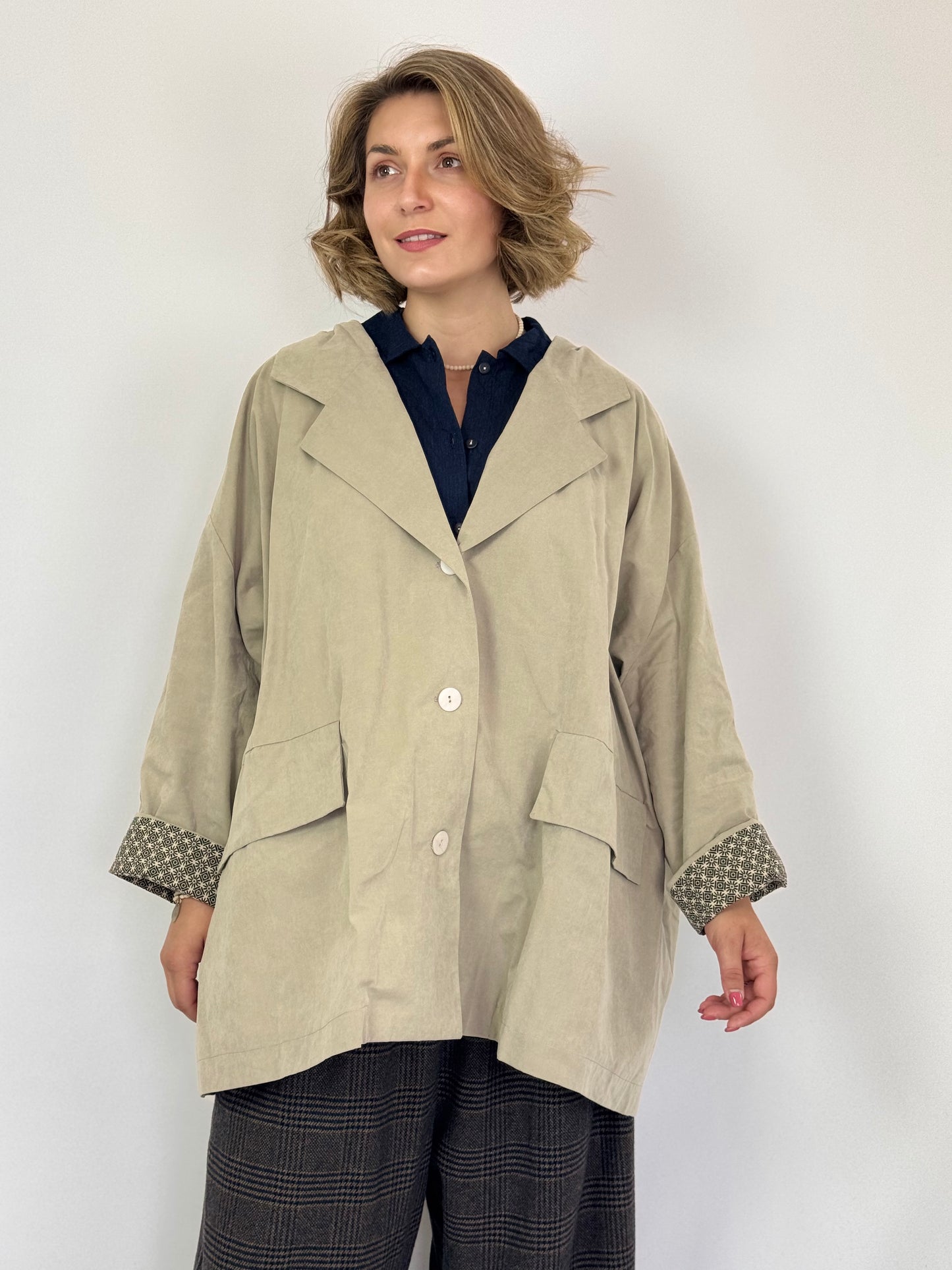 Barbara Lang OLMO XXVII Jacket Beige