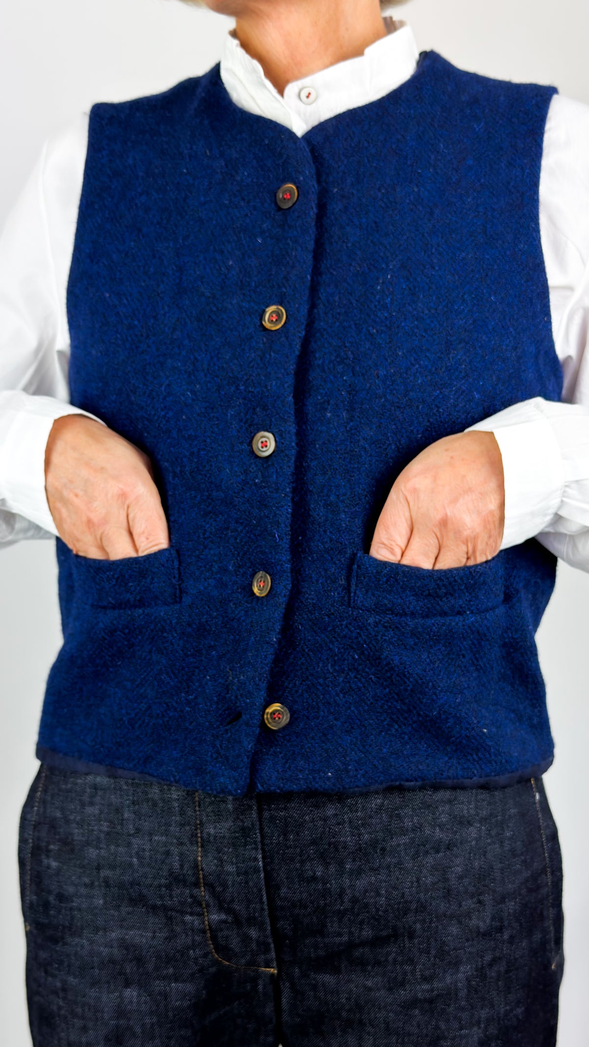 H+ Gerda Waistcoat Ink