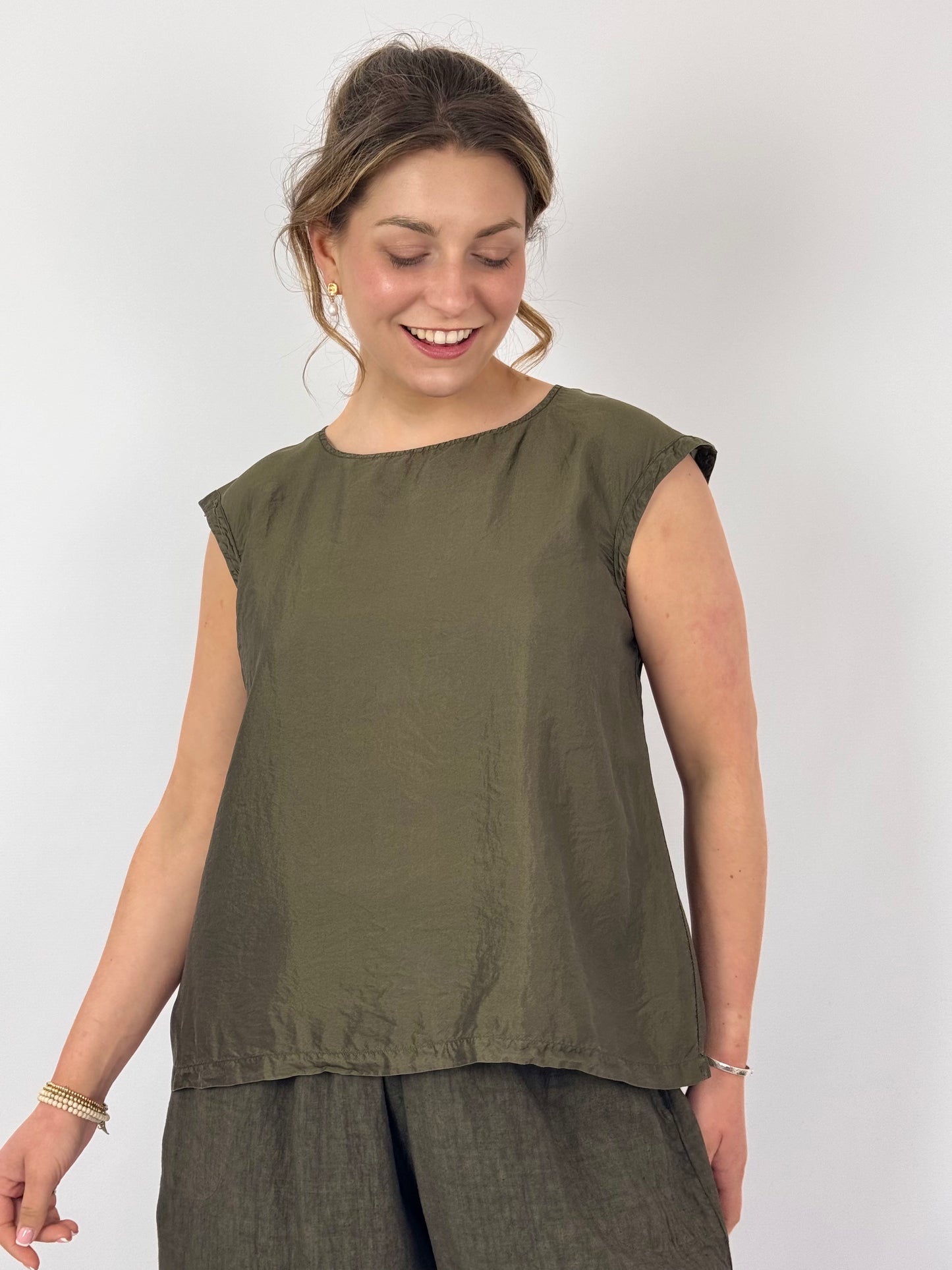 Manuelle Guibal 6809 Shylk Top Grey