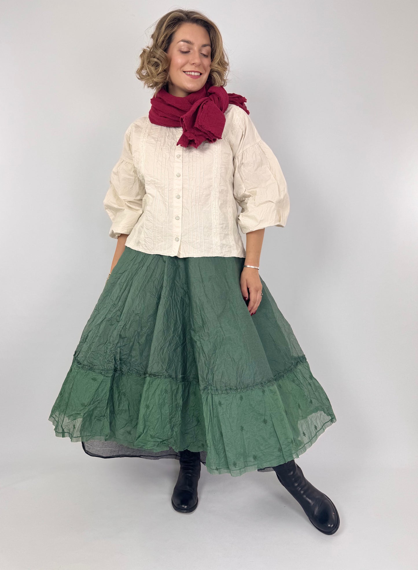 Ewa i Walla Pirjo Skirt Green