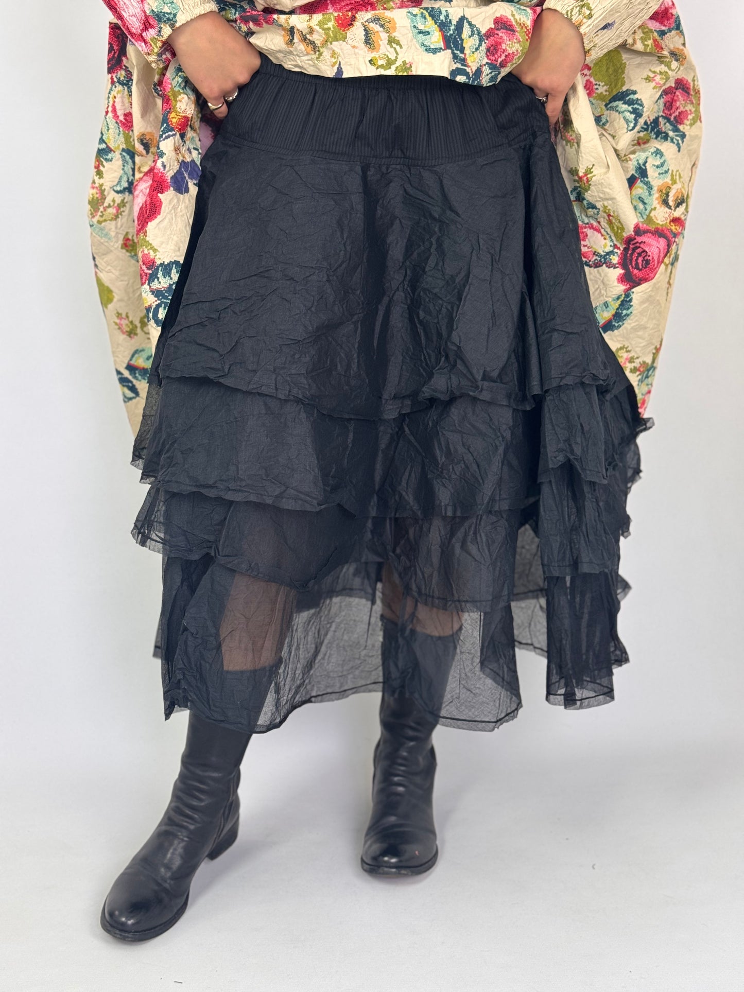 Ewa I Walla Tine Skirt Black