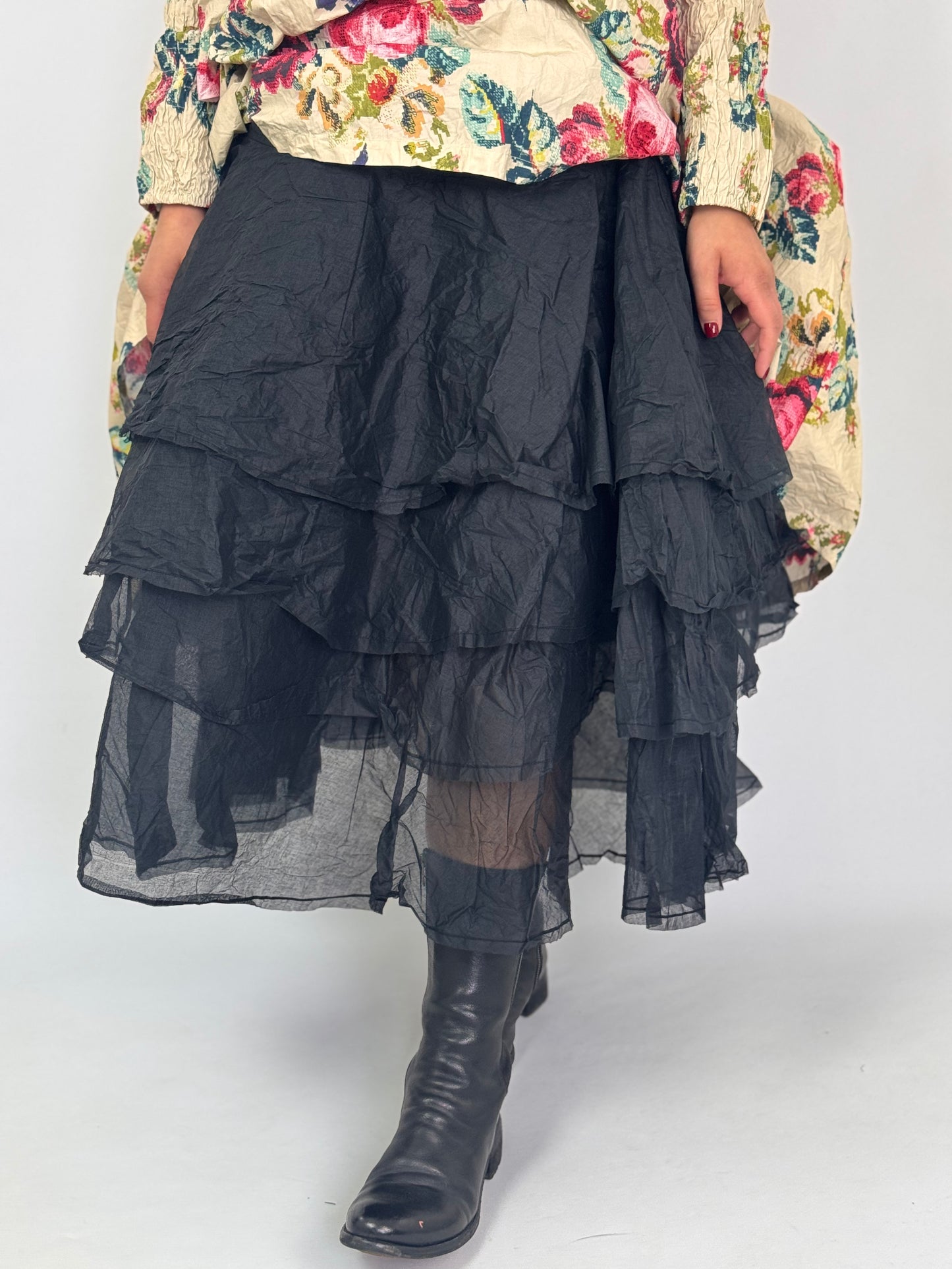Ewa I Walla Tine Skirt Black