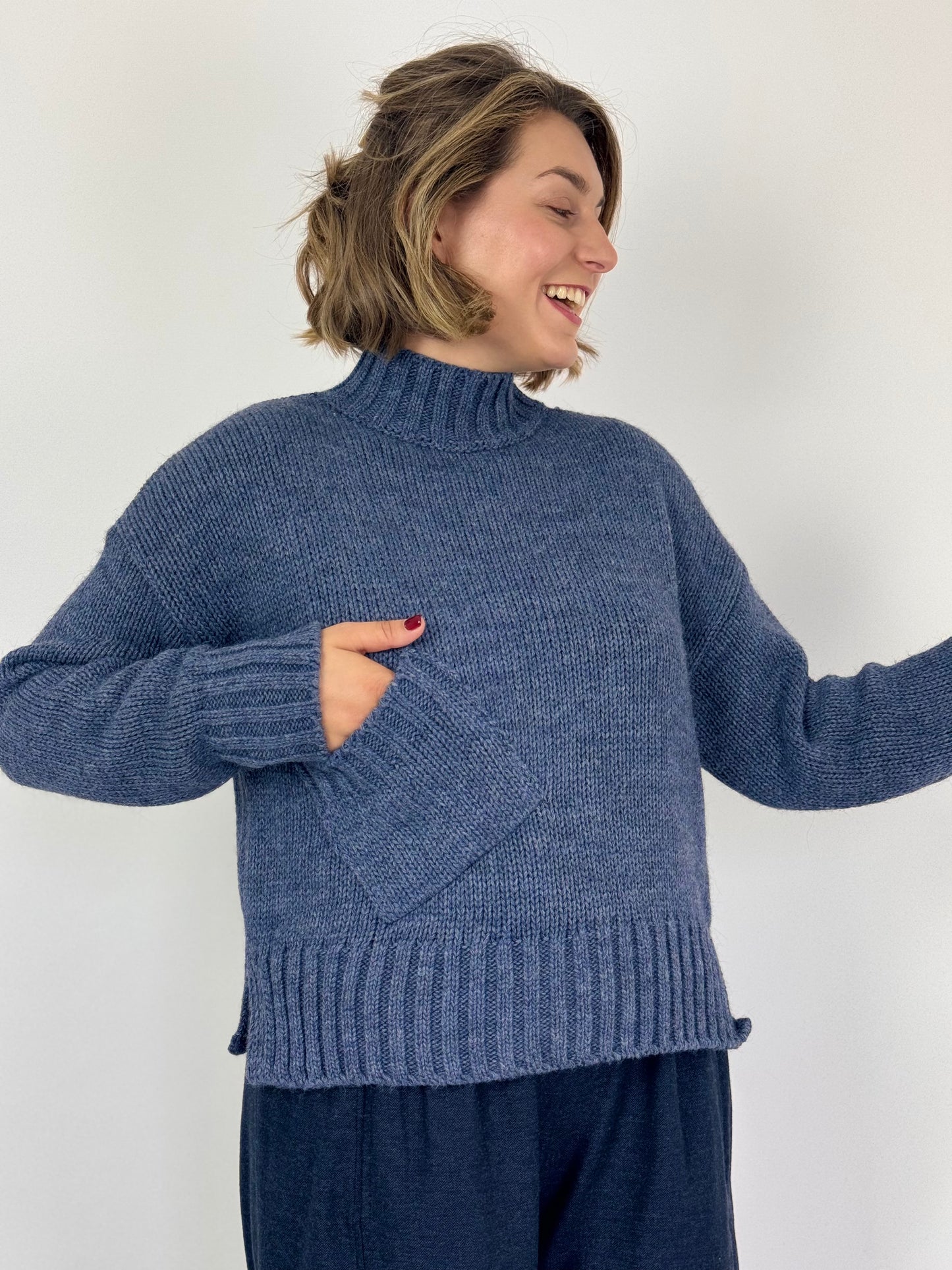 Humility Curty Jumper Blue