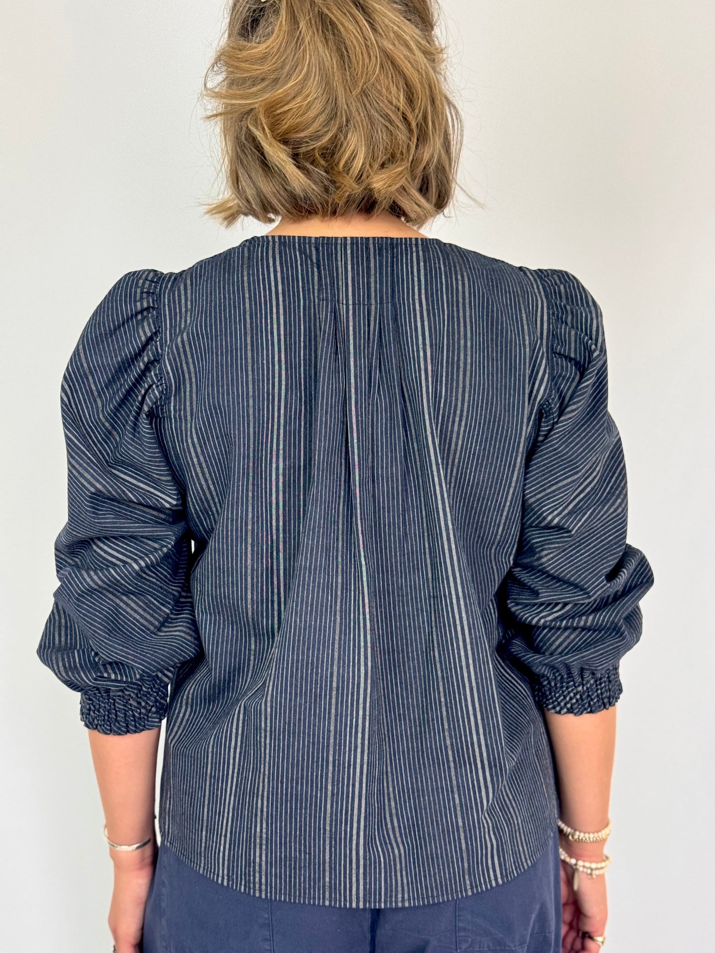 Beatriz Furest Lola Blouse Navy