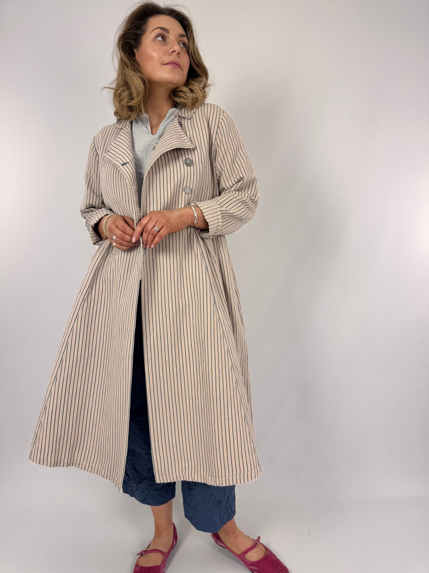 Ewa i Walla Milo Coat Stripe