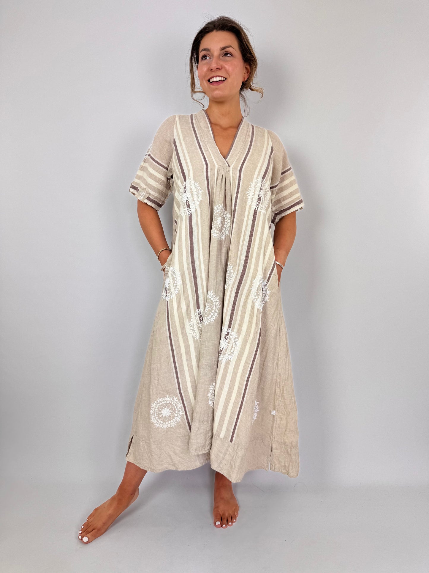 Agencies TurQuoise Zoe Maxi Dress Coffee