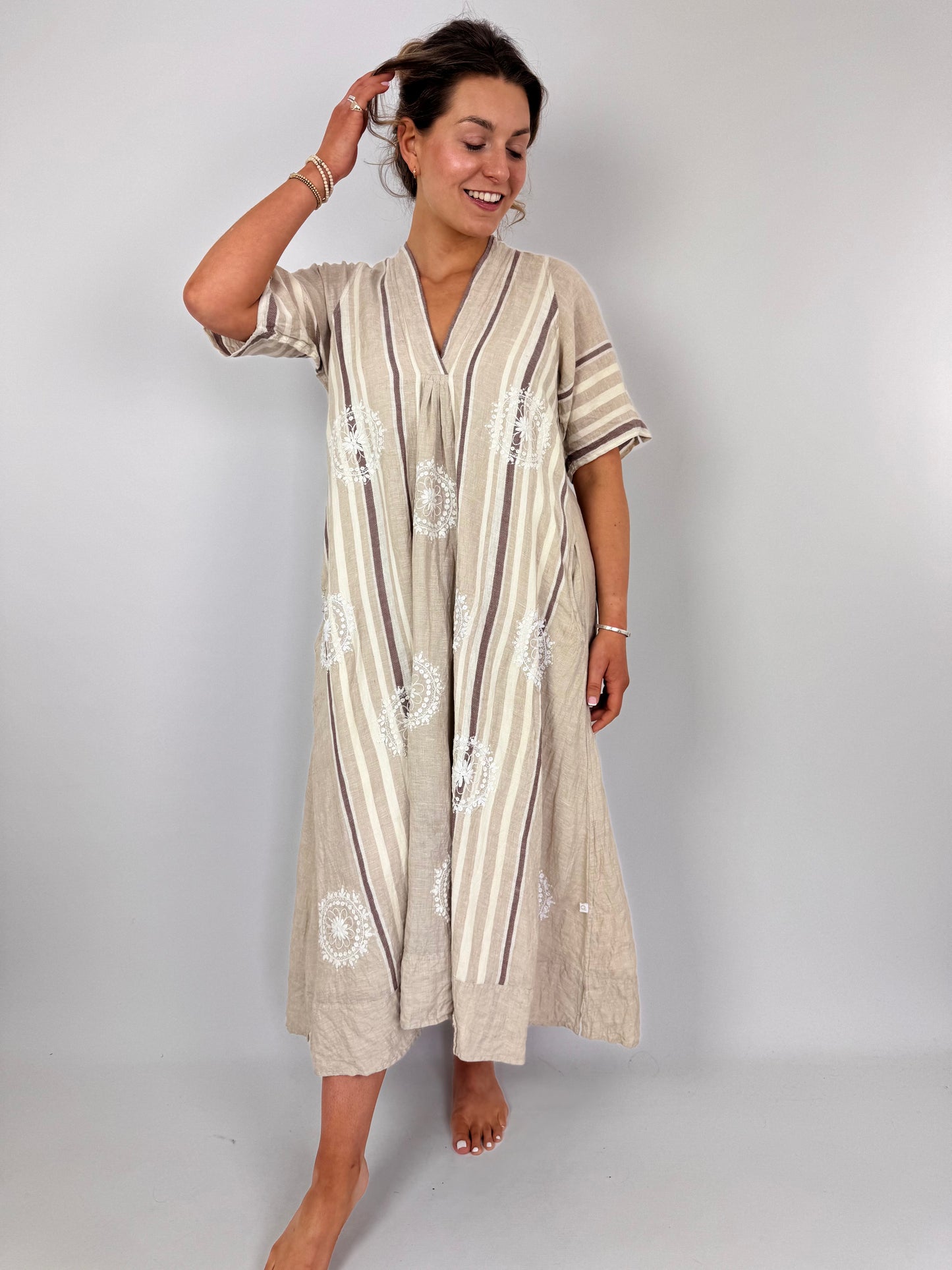 Agencies TurQuoise Zoe Maxi Dress Coffee