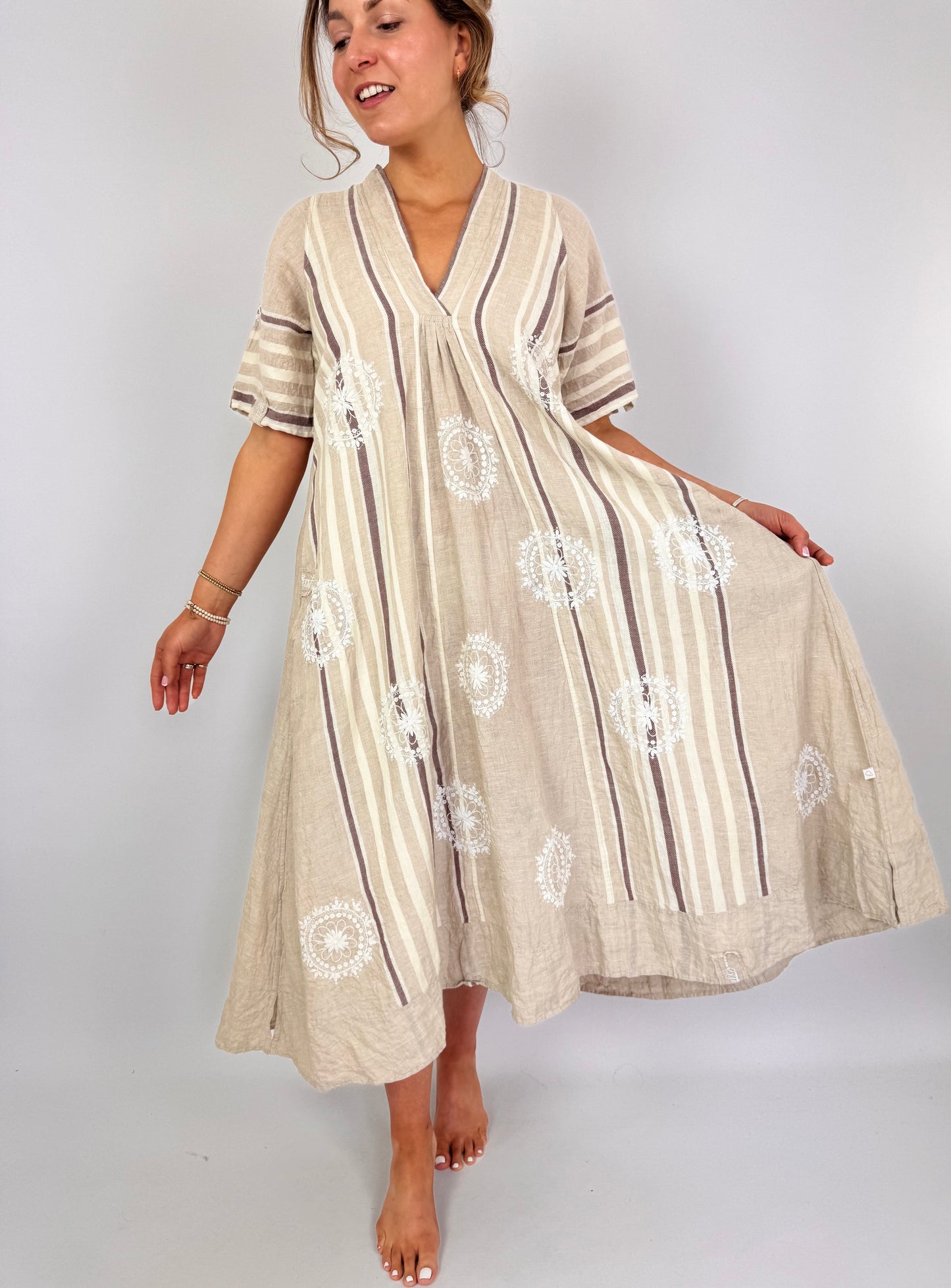 Agencies TurQuoise Zoe Maxi Dress Coffee