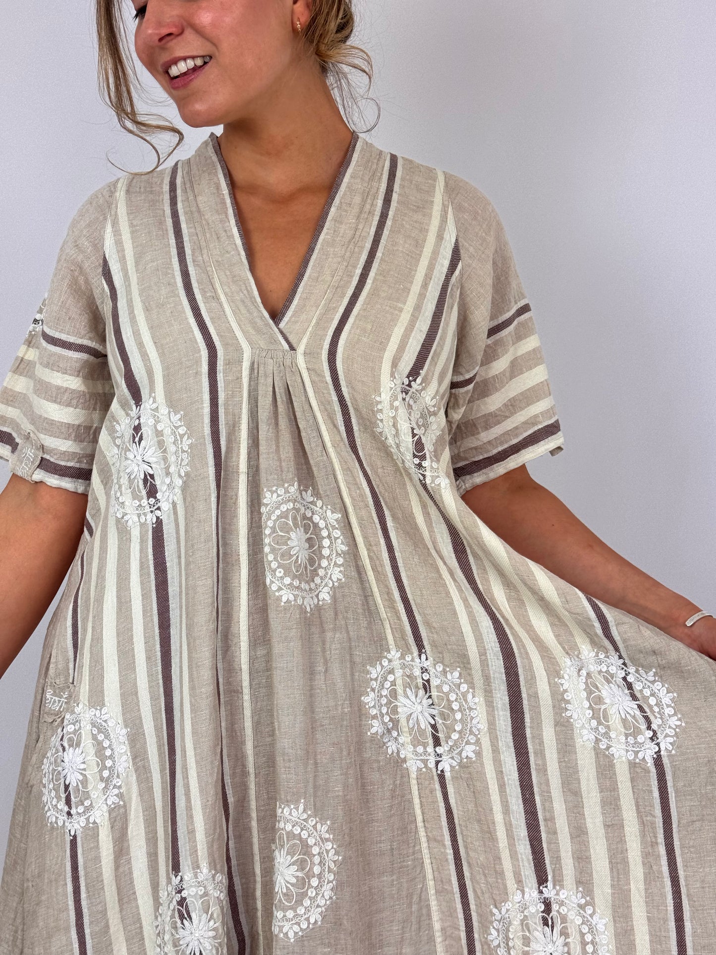 Agencies TurQuoise Zoe Maxi Dress Coffee