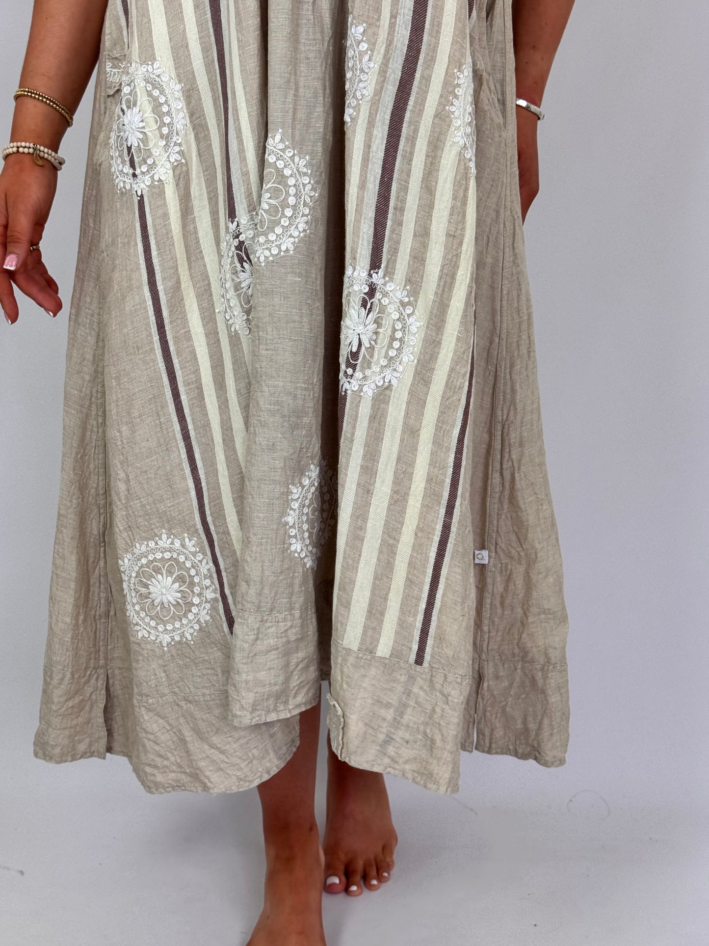 Agencies TurQuoise Zoe Maxi Dress Coffee
