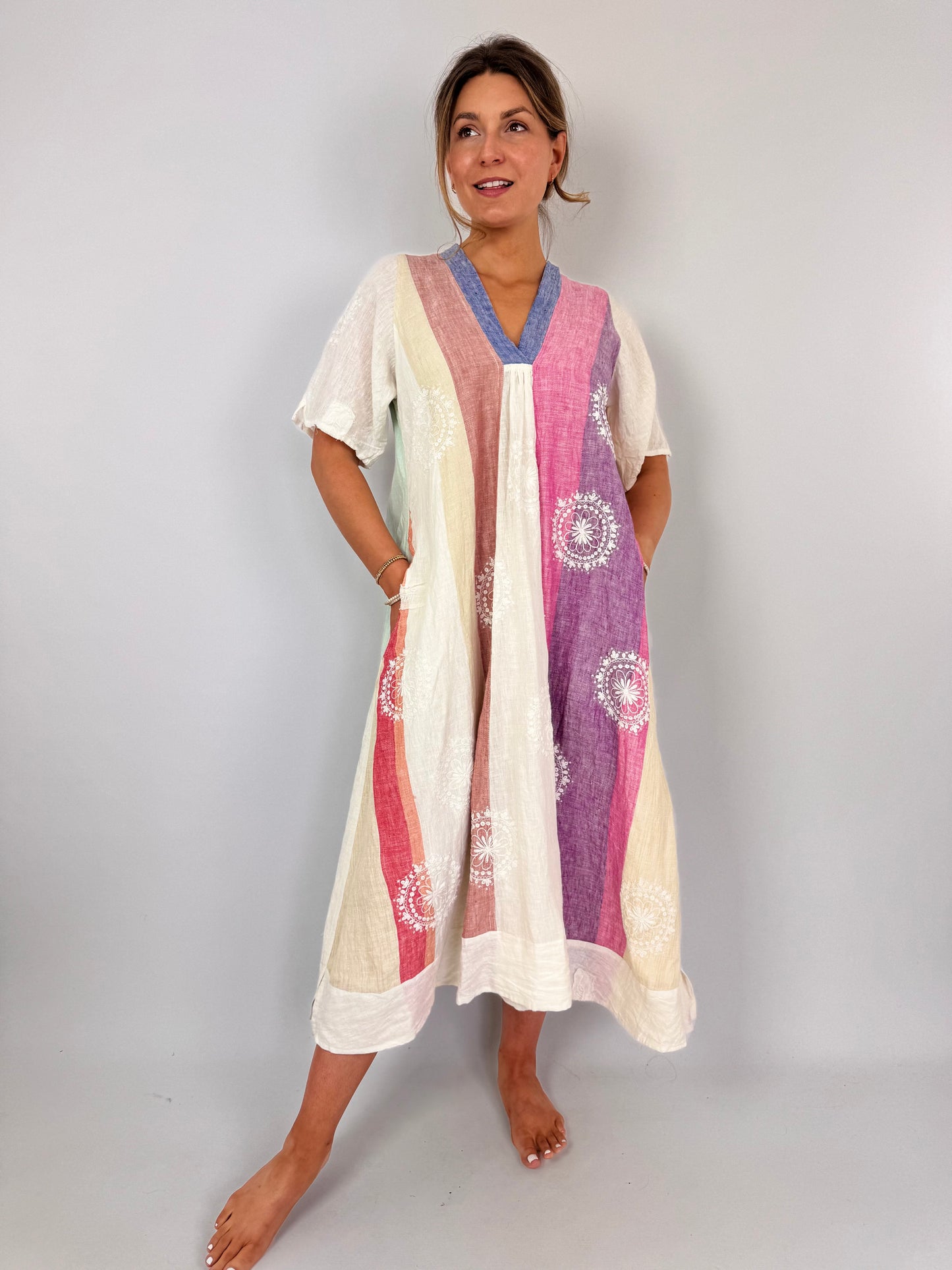 Agencies TurQuoise Zoe Maxi Dress Sorbet