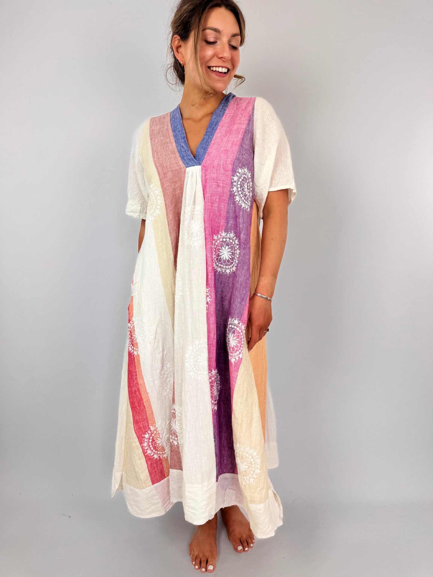 Agencies TurQuoise Zoe Maxi Dress Sorbet