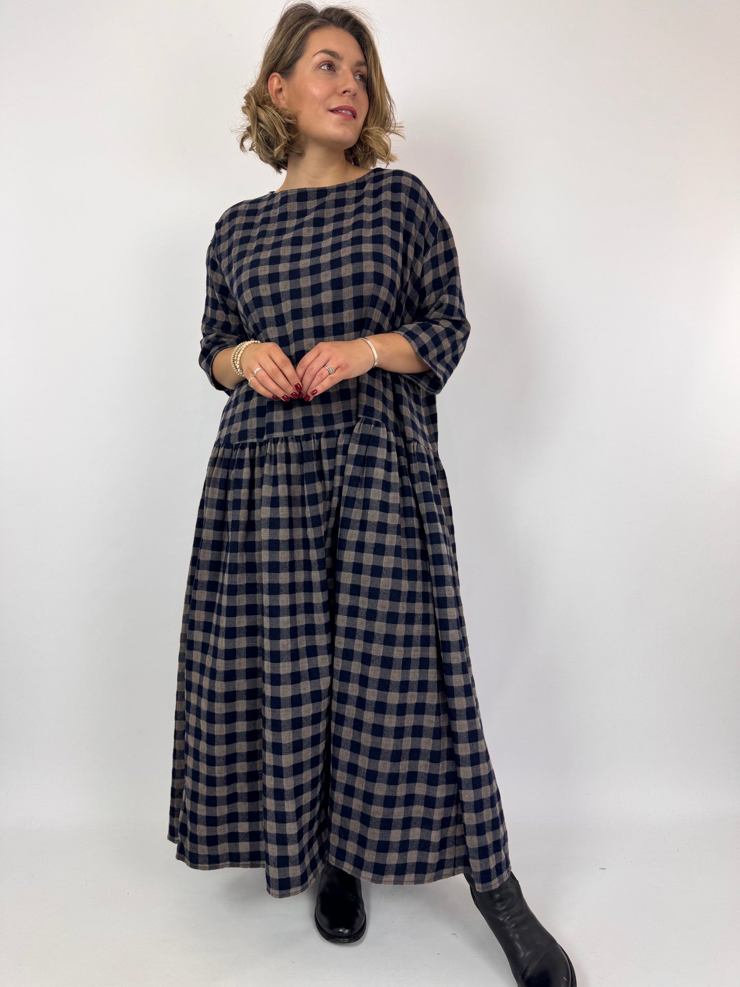Apuntob 1766 Dress Blue