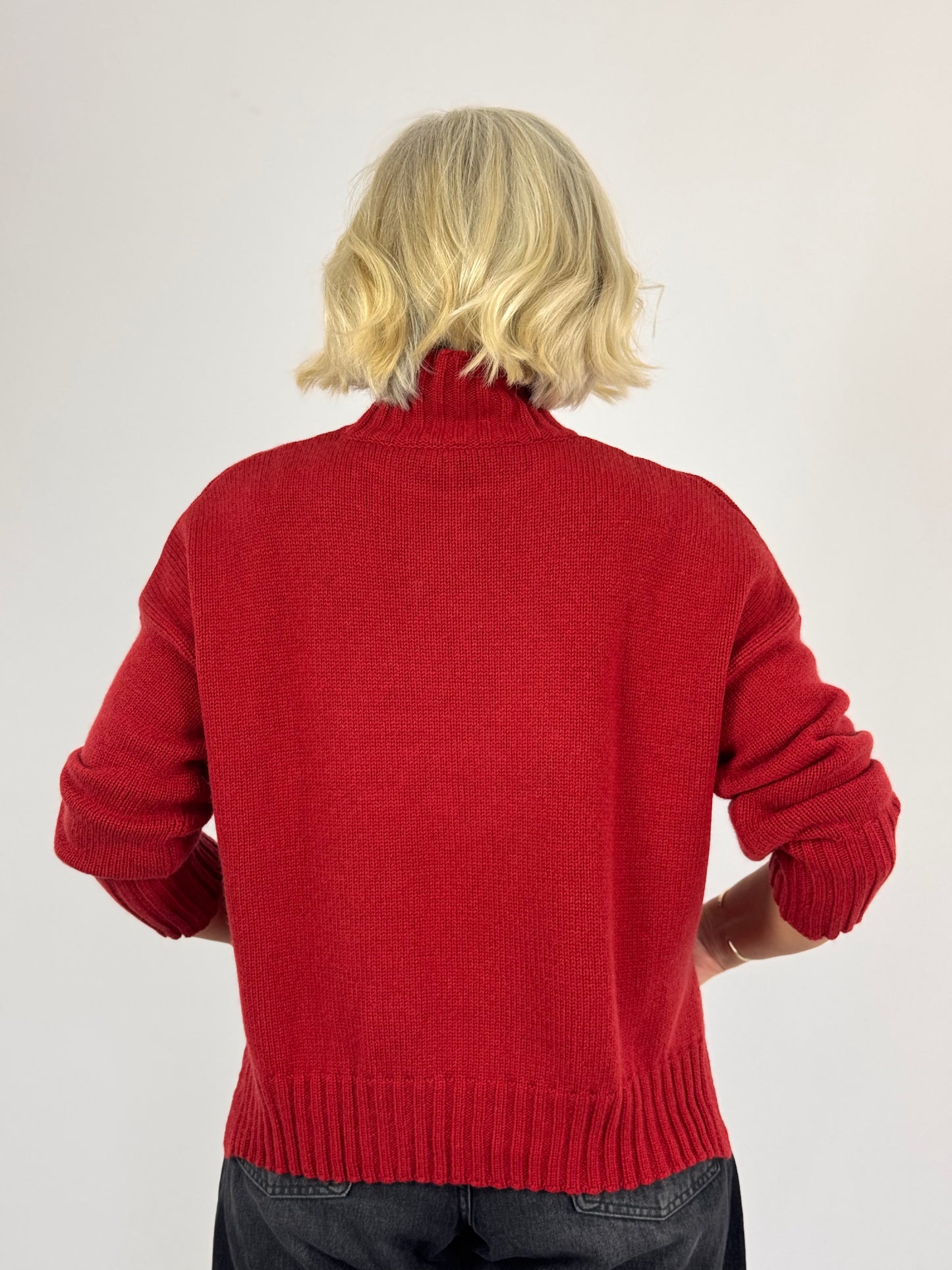Cordelia James Sawyer Jumper Rust