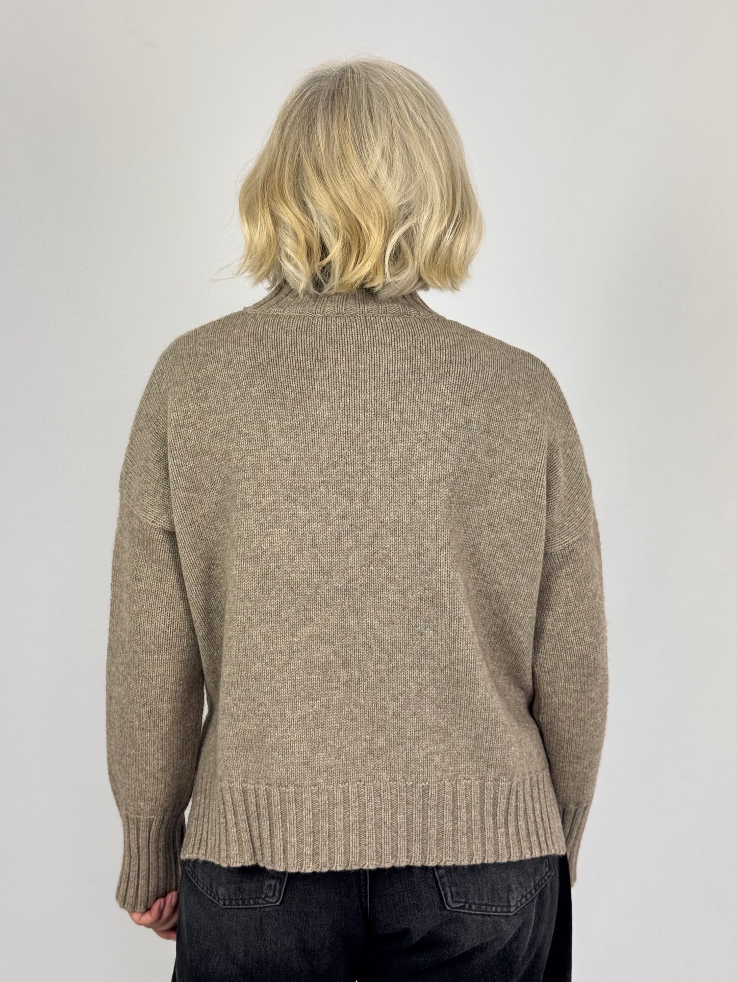 Cordelia James Sawyer Yak Jumper Stone