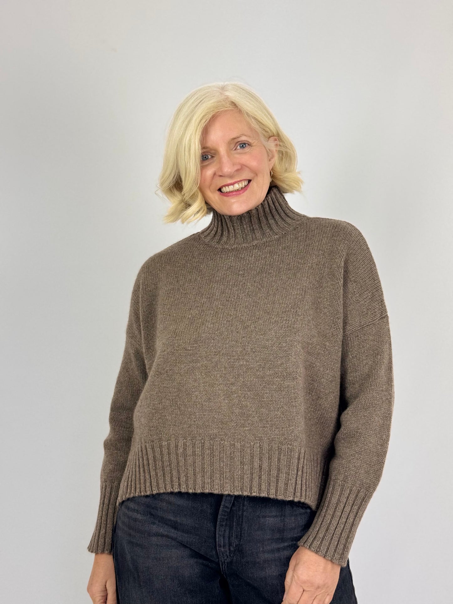 Cordelia James Sawyer Yak Jumper Mocha