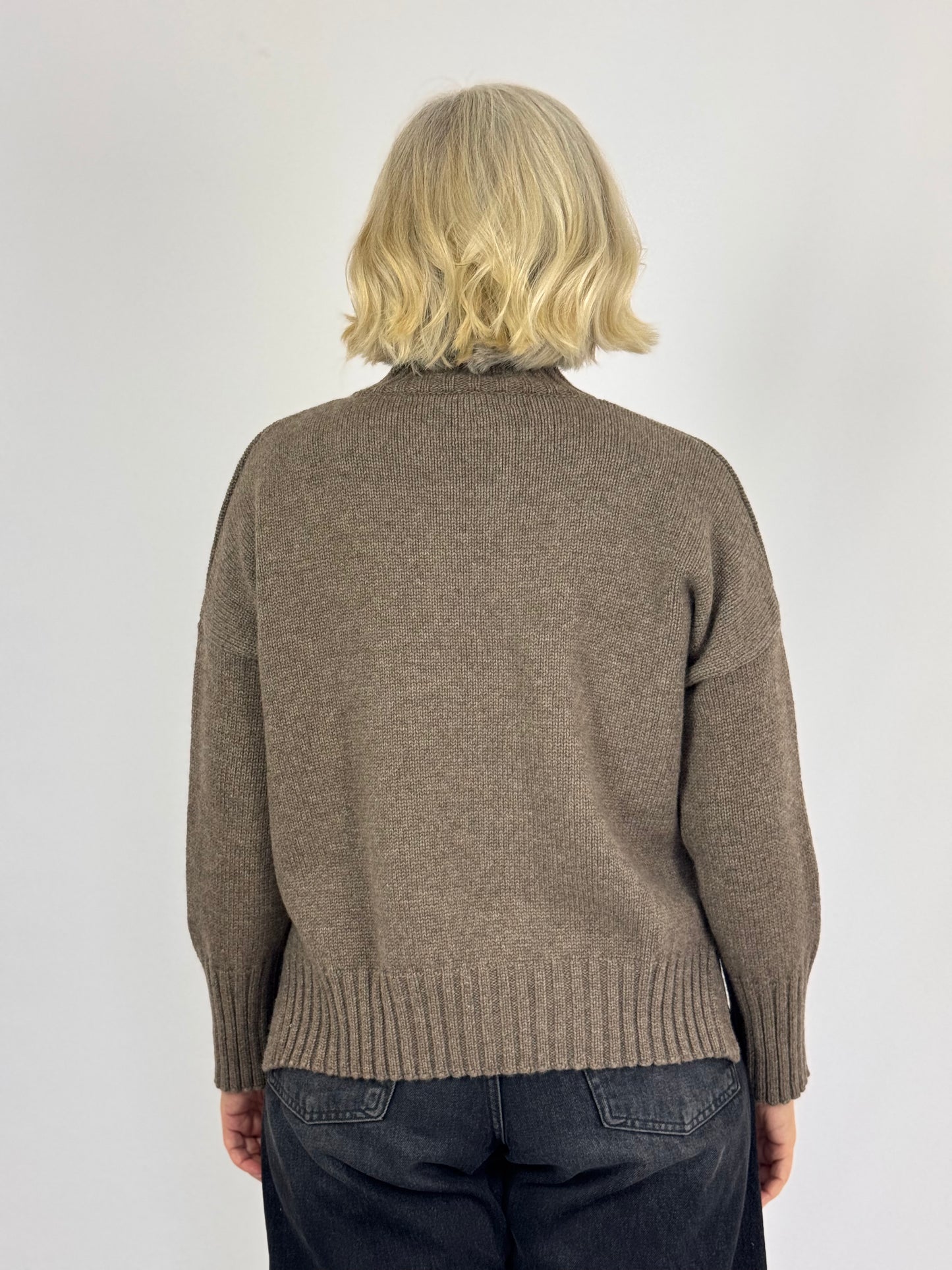 Cordelia James Sawyer Yak Jumper Mocha