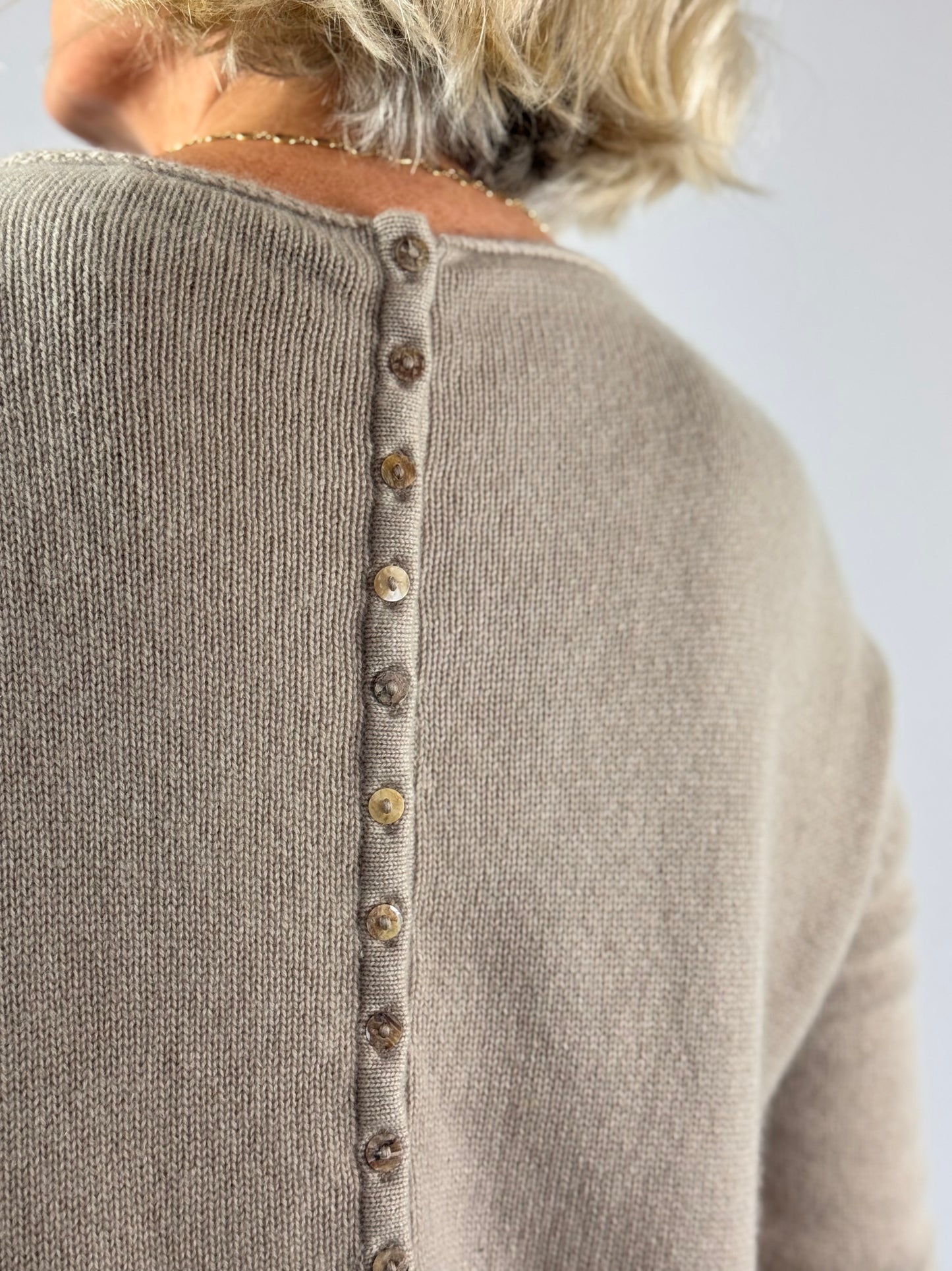 Cordelia James Gaga Cashmere Jumper Camel