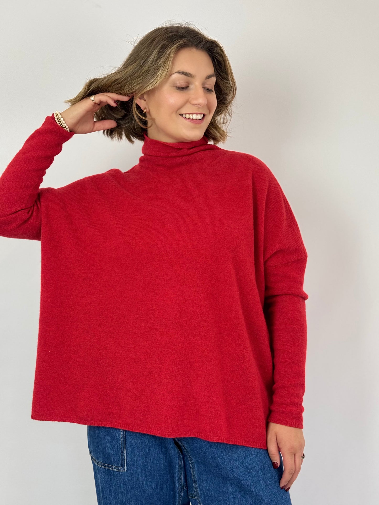 Cash-Ca W55 Jumper Crimson