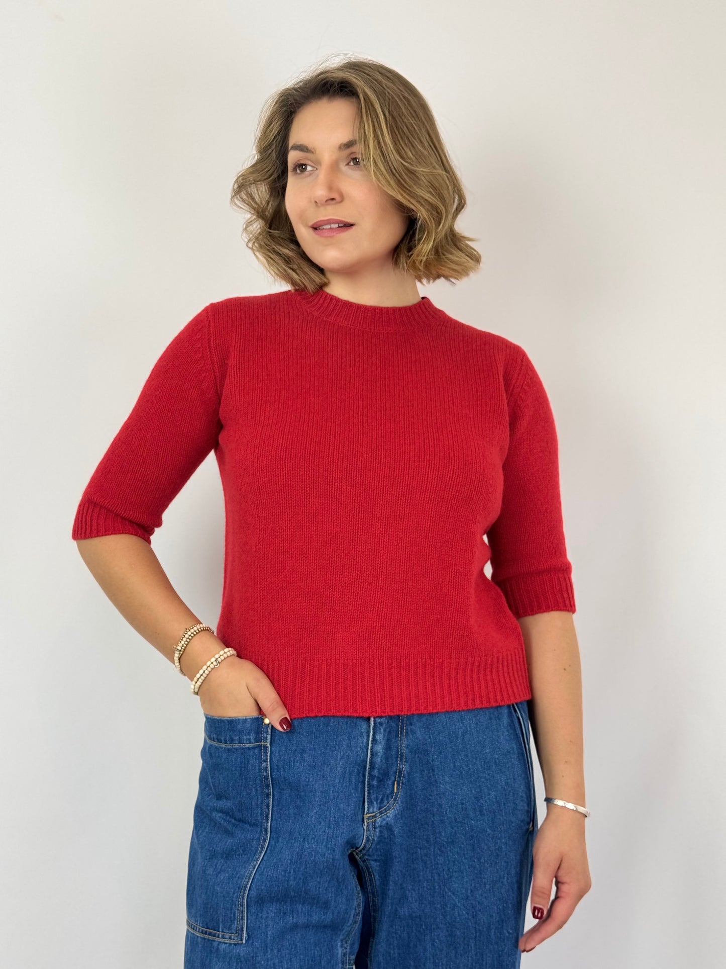 Cash-Ca W61 Jumper Crimson