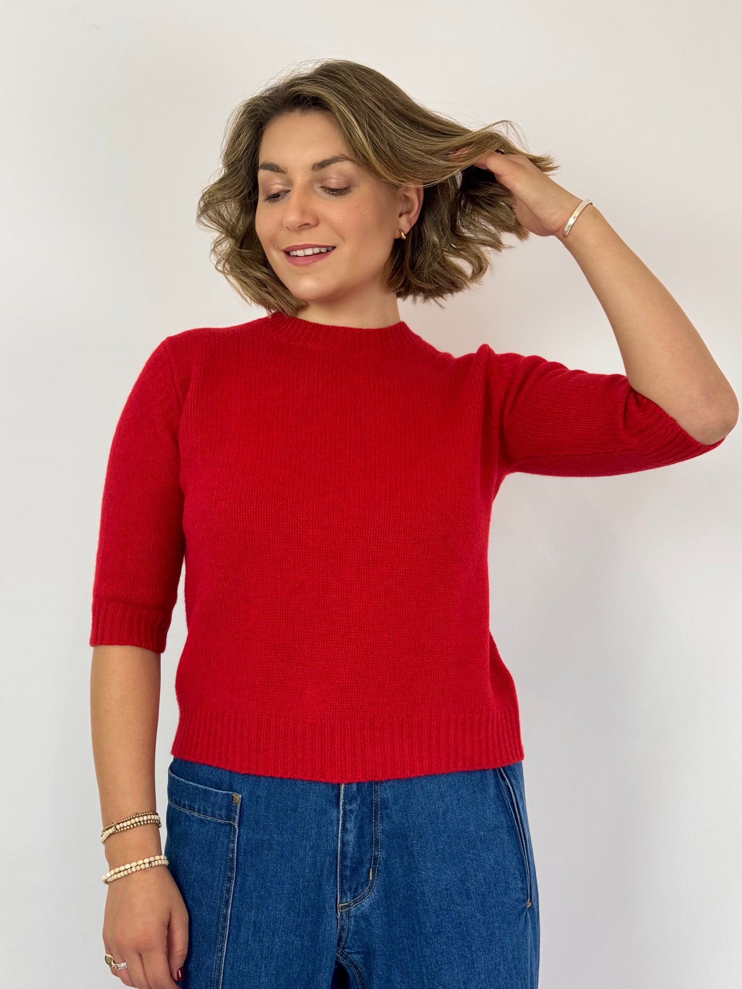 Cash-Ca W61 Jumper Crimson
