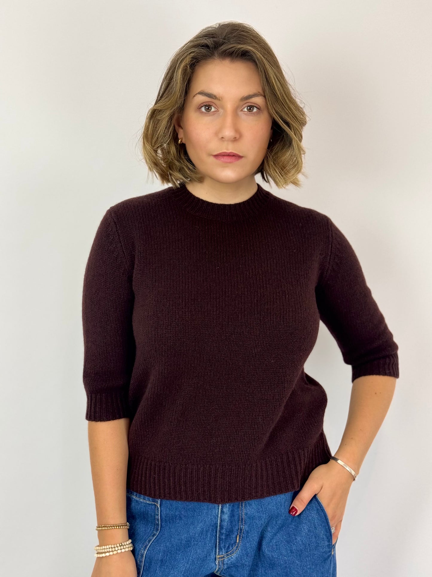 Cash-Ca W61 Jumper Aubergine