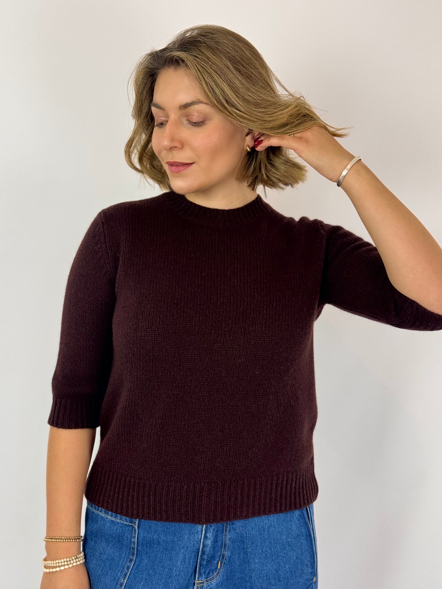 Cash-Ca W61 Jumper Aubergine
