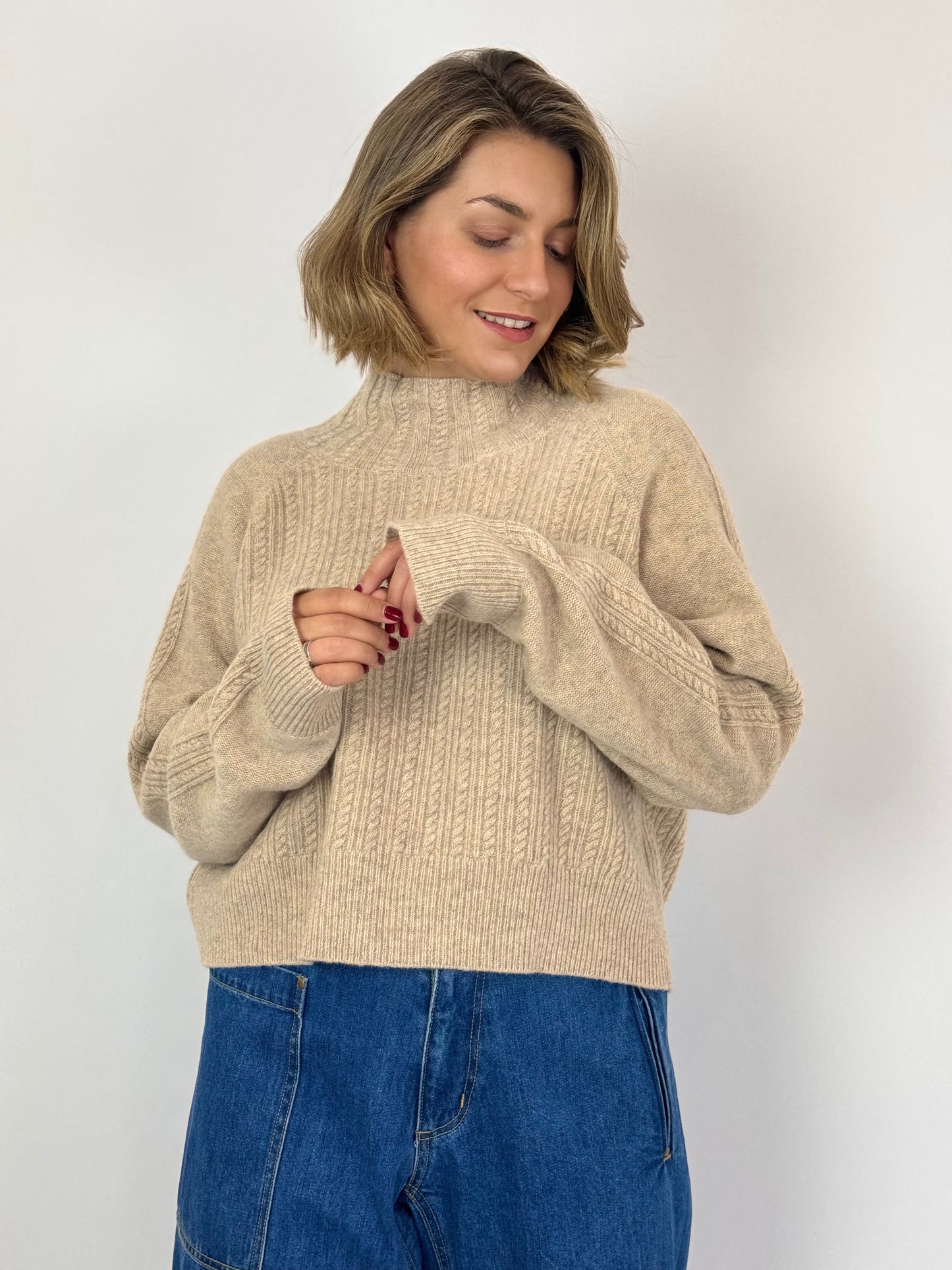 Cash-Ca W44 Jumper Linen