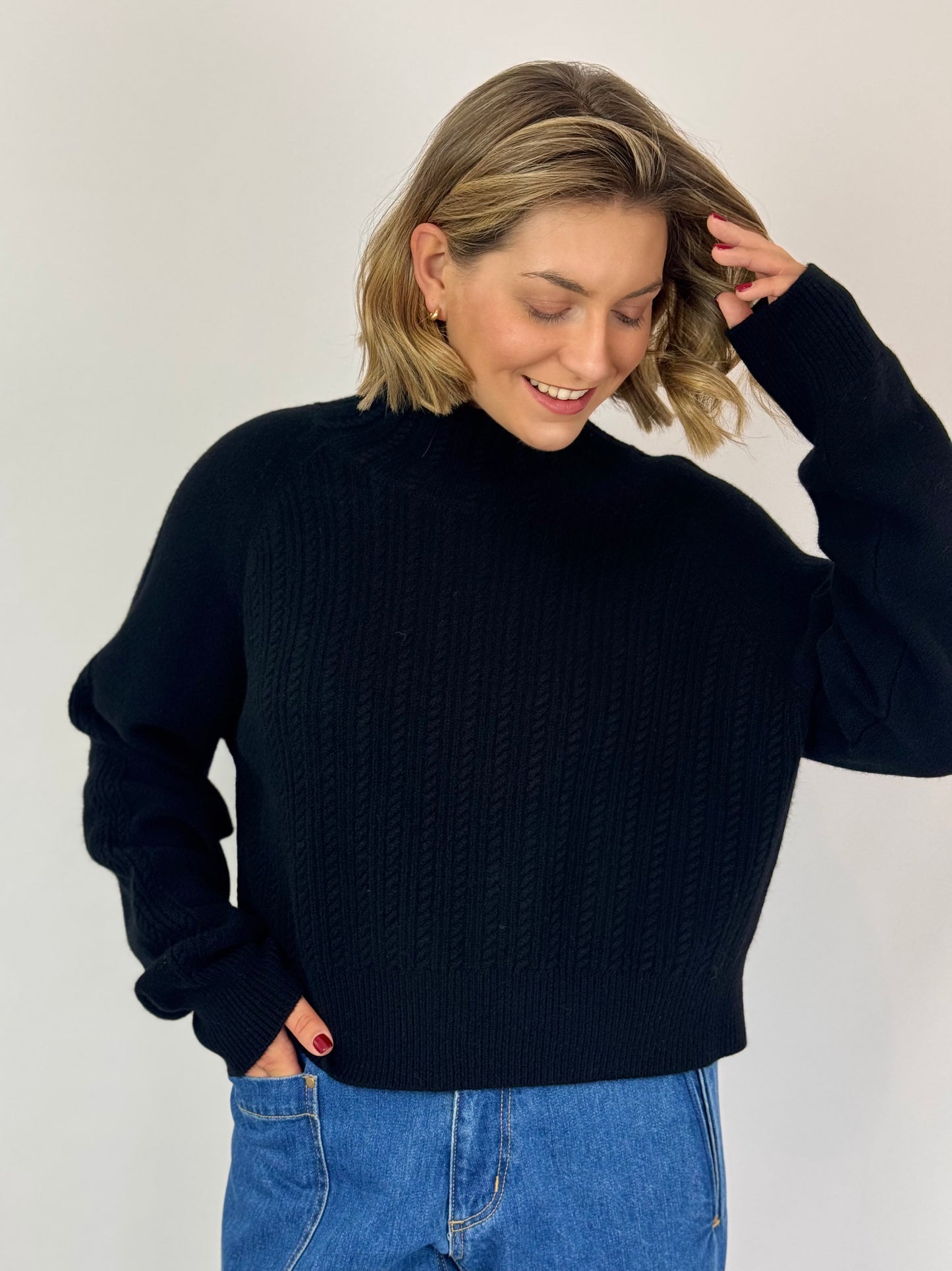 Cash-Ca W44 Jumper Black