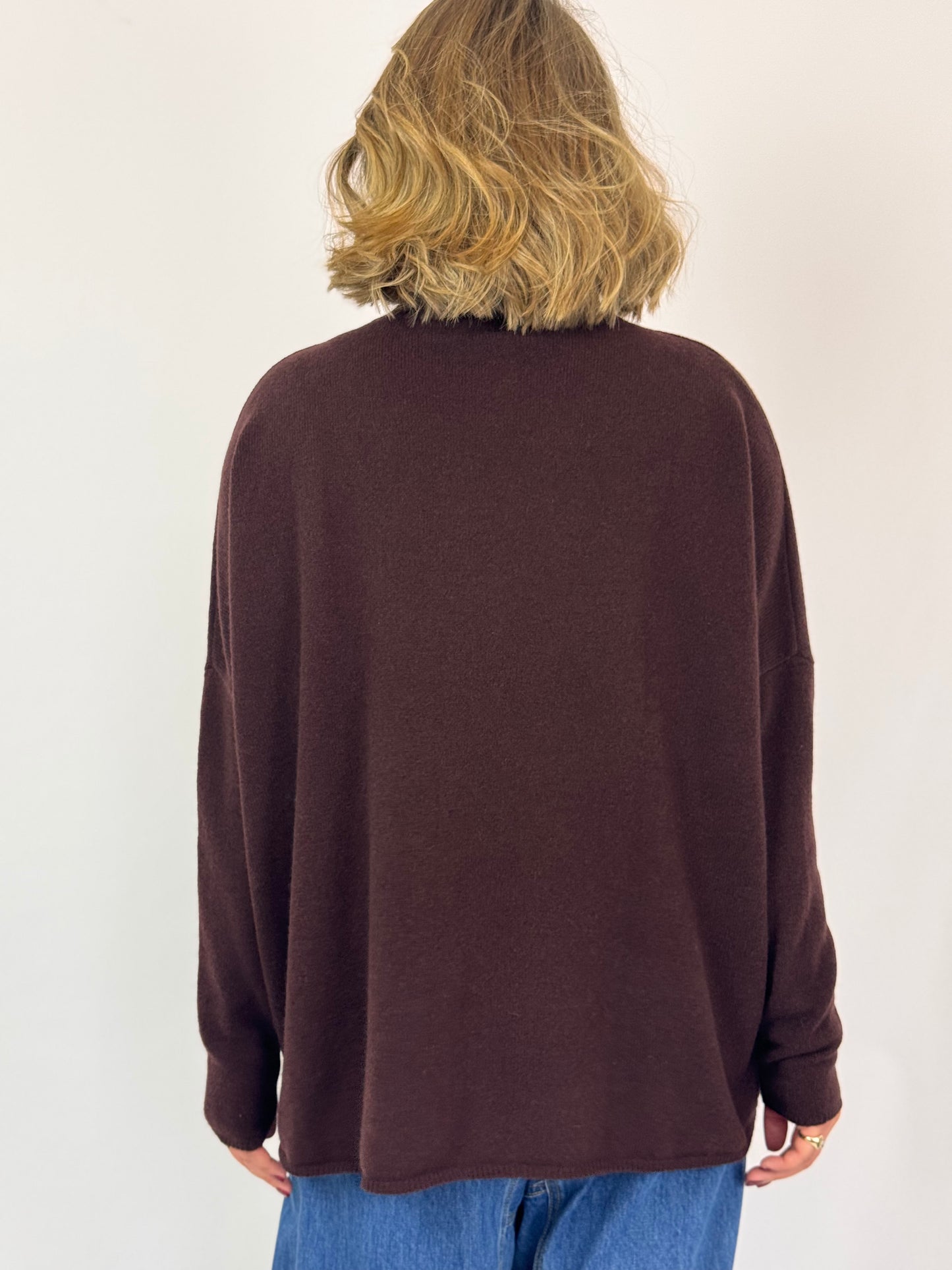 Cash-Ca W55 Jumper Aubergine