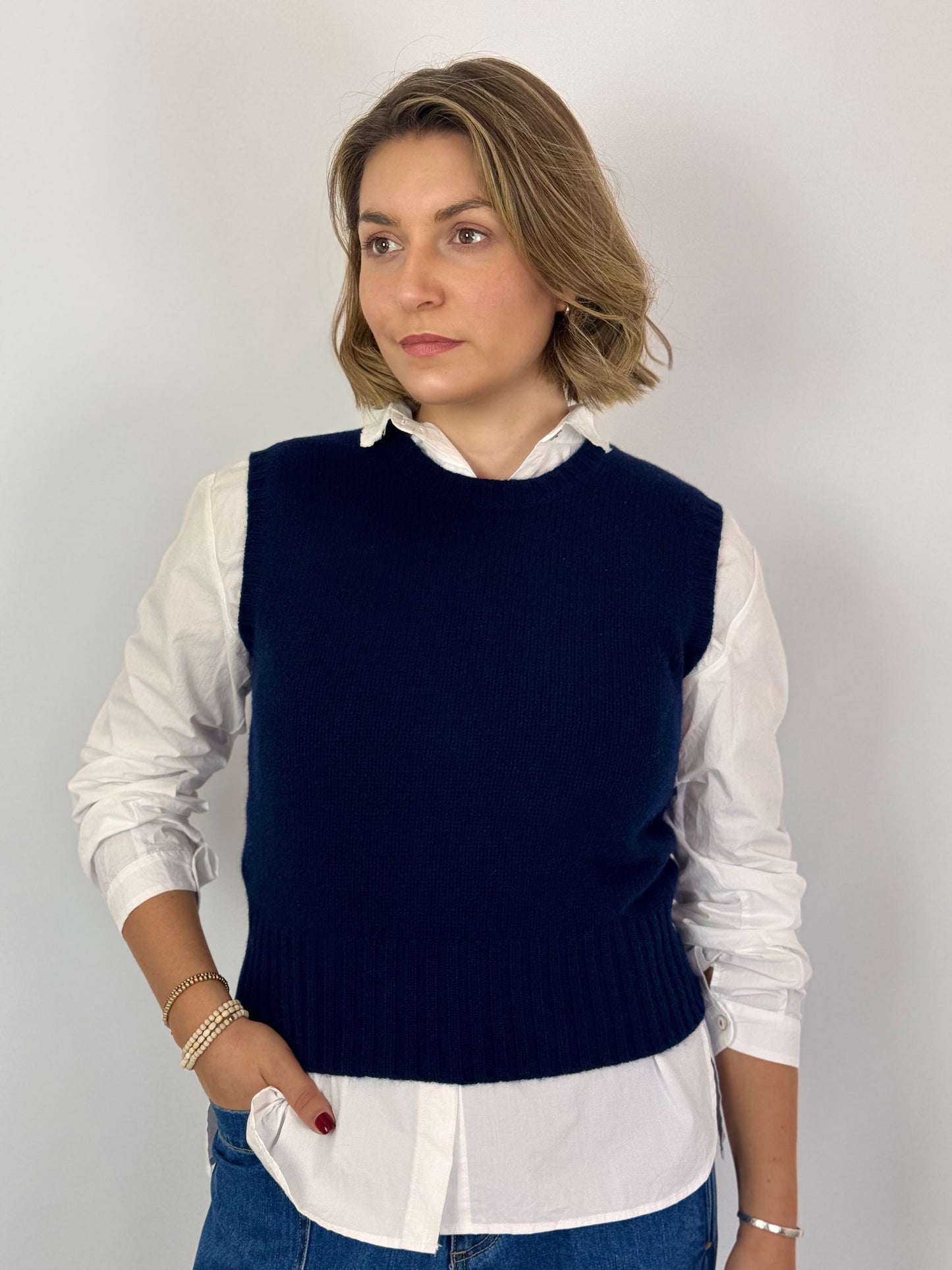 Cash-Ca W841 Jumper Navy