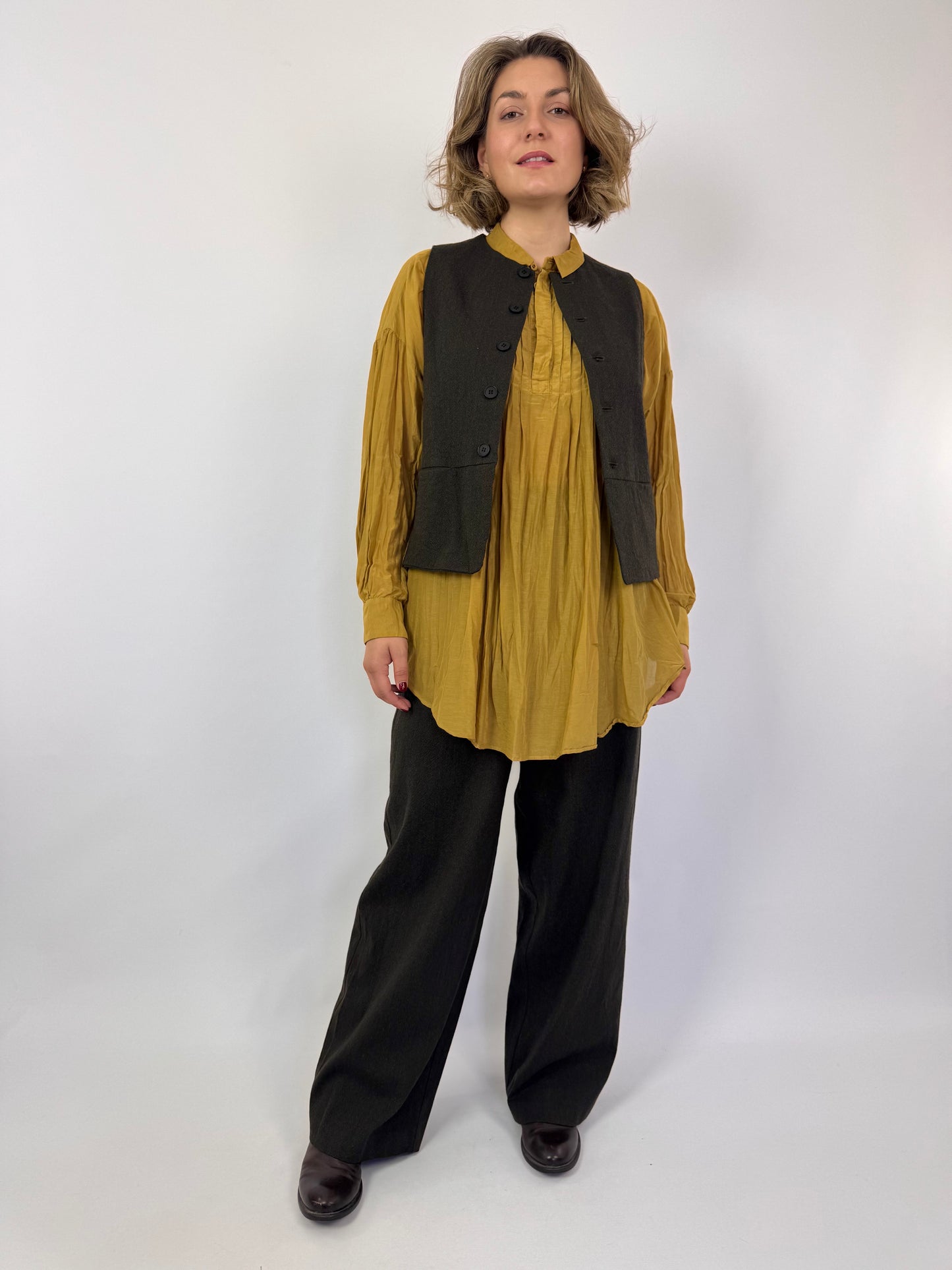 Pas De Calais 6686 Blouse Gold