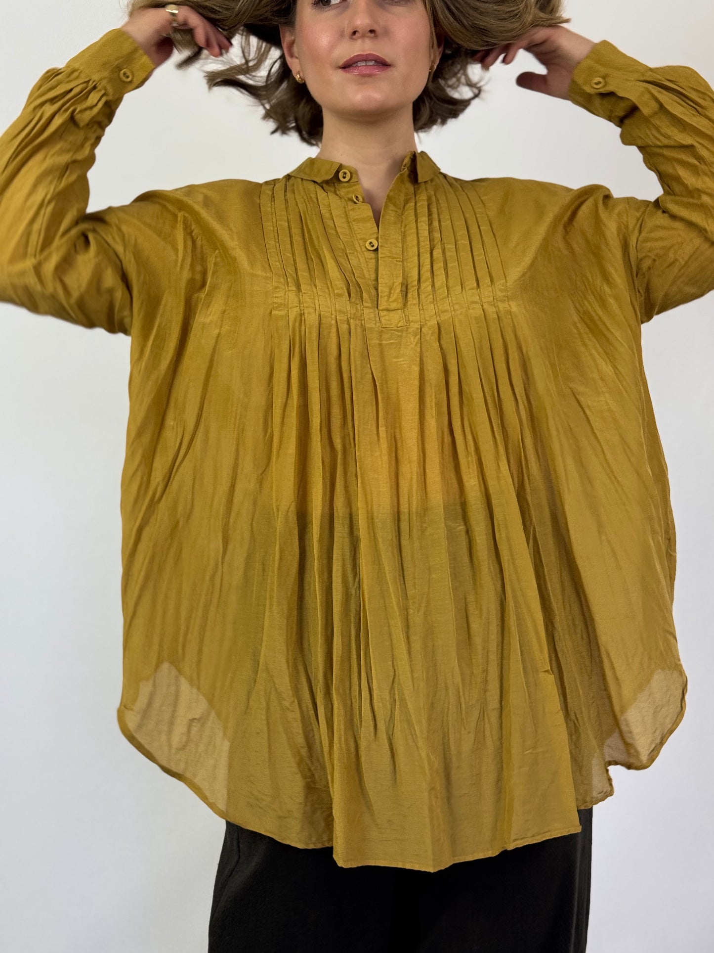 Pas De Calais 6686 Blouse Gold