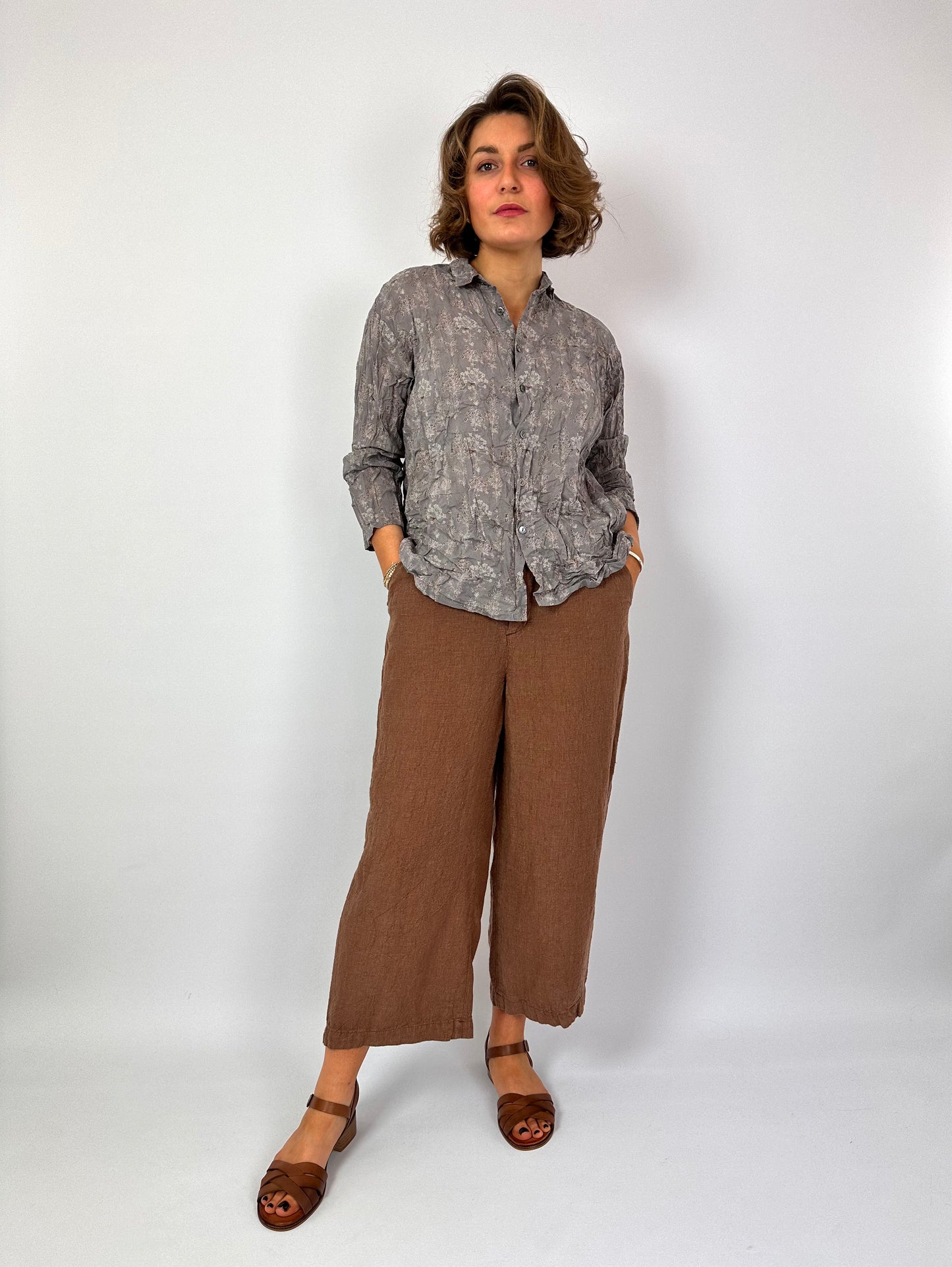 PDC 8401 Wide Trousers Brick