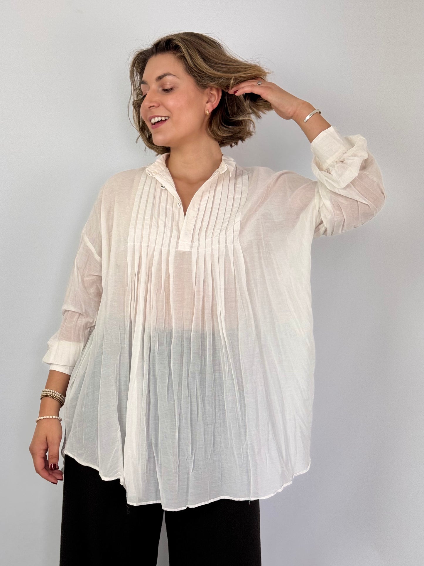 Pas De Calais 6686 Blouse Off-White